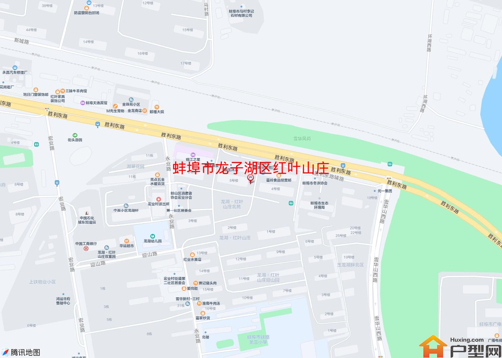 龙子湖区红叶山庄小区 - 户型网