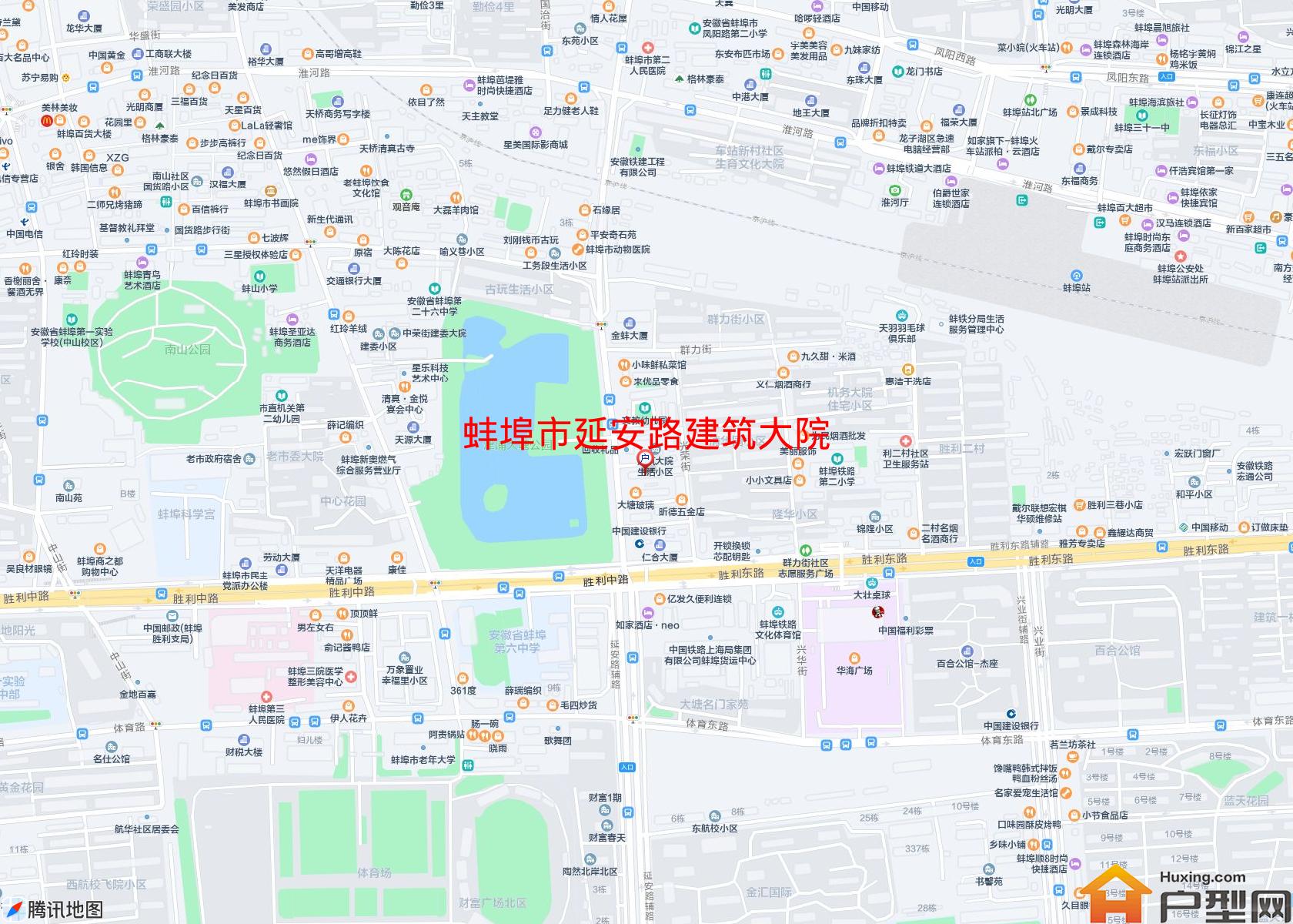 延安路建筑大院小区 - 户型网
