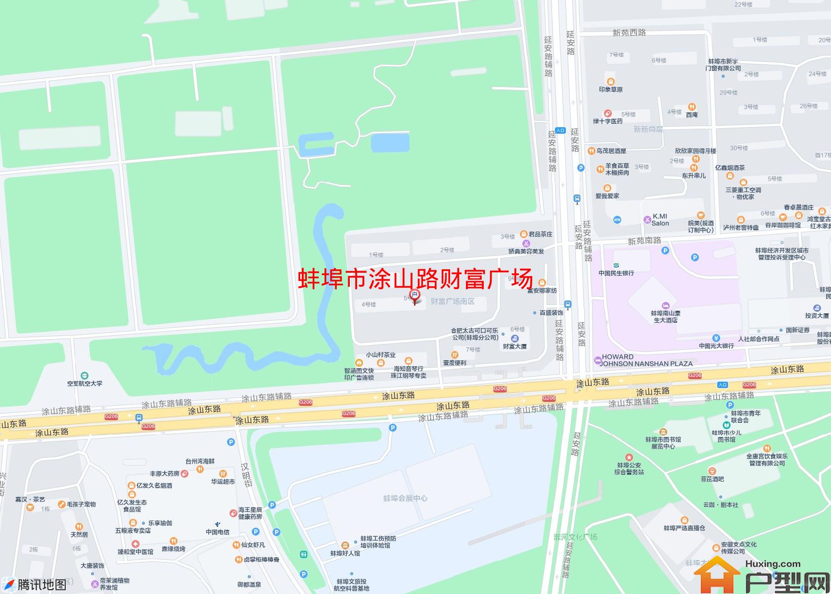 涂山路财富广场小区 - 户型网