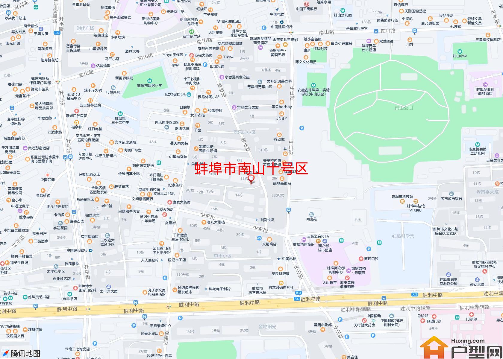 南山十号区小区 - 户型网