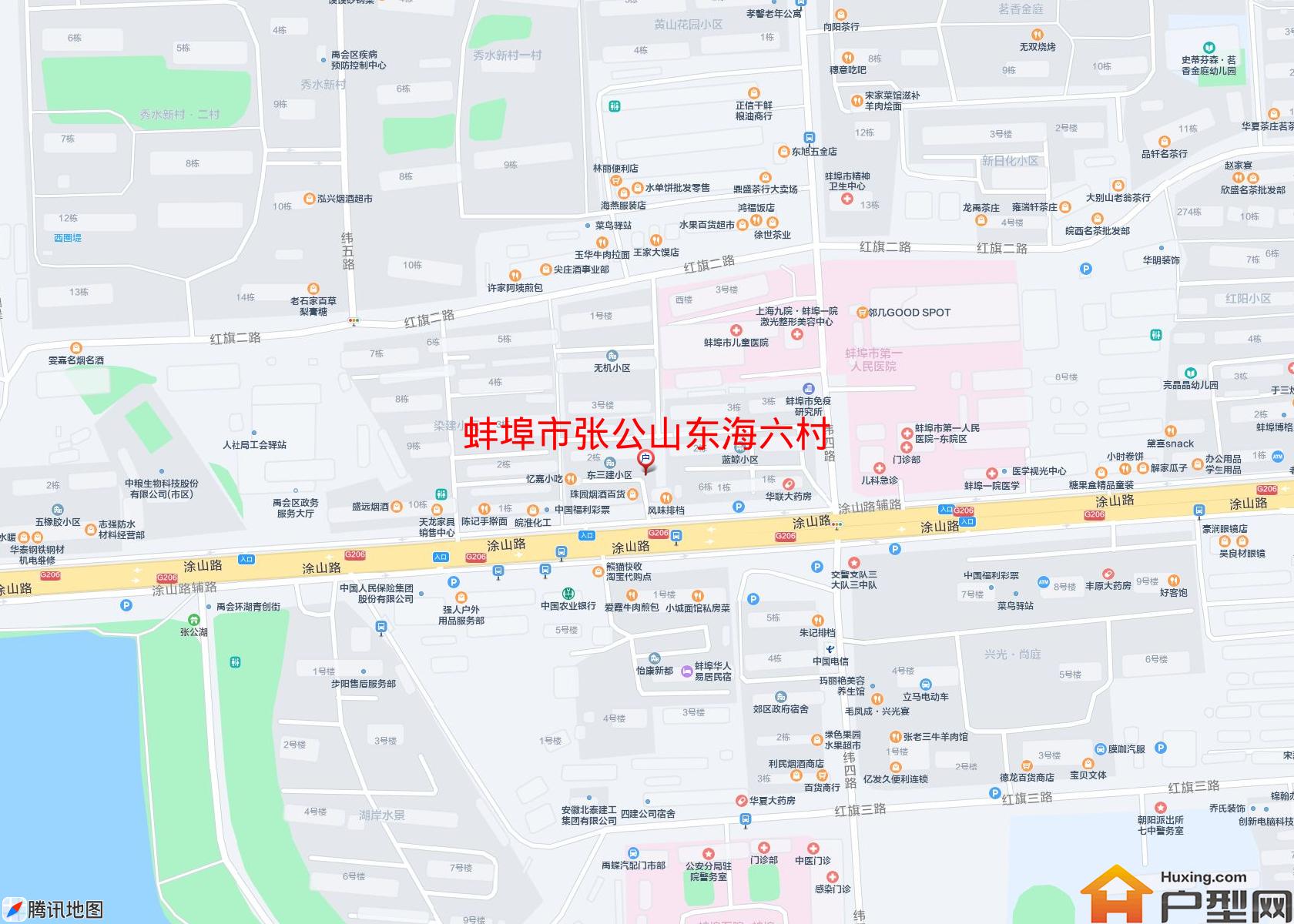张公山东海六村小区 - 户型网