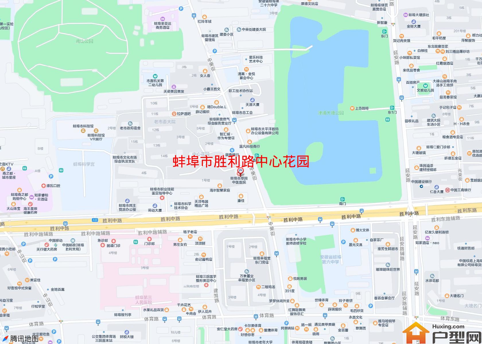 胜利路中心花园小区 - 户型网