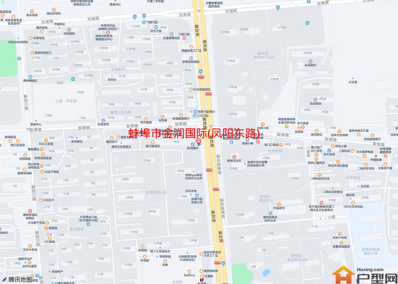 金润国际(凤阳东路)小区 - 户型网