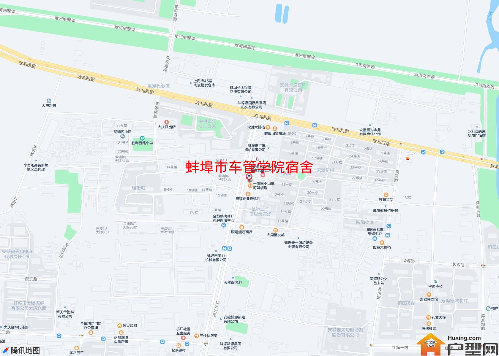 车管学院宿舍小区 - 户型网