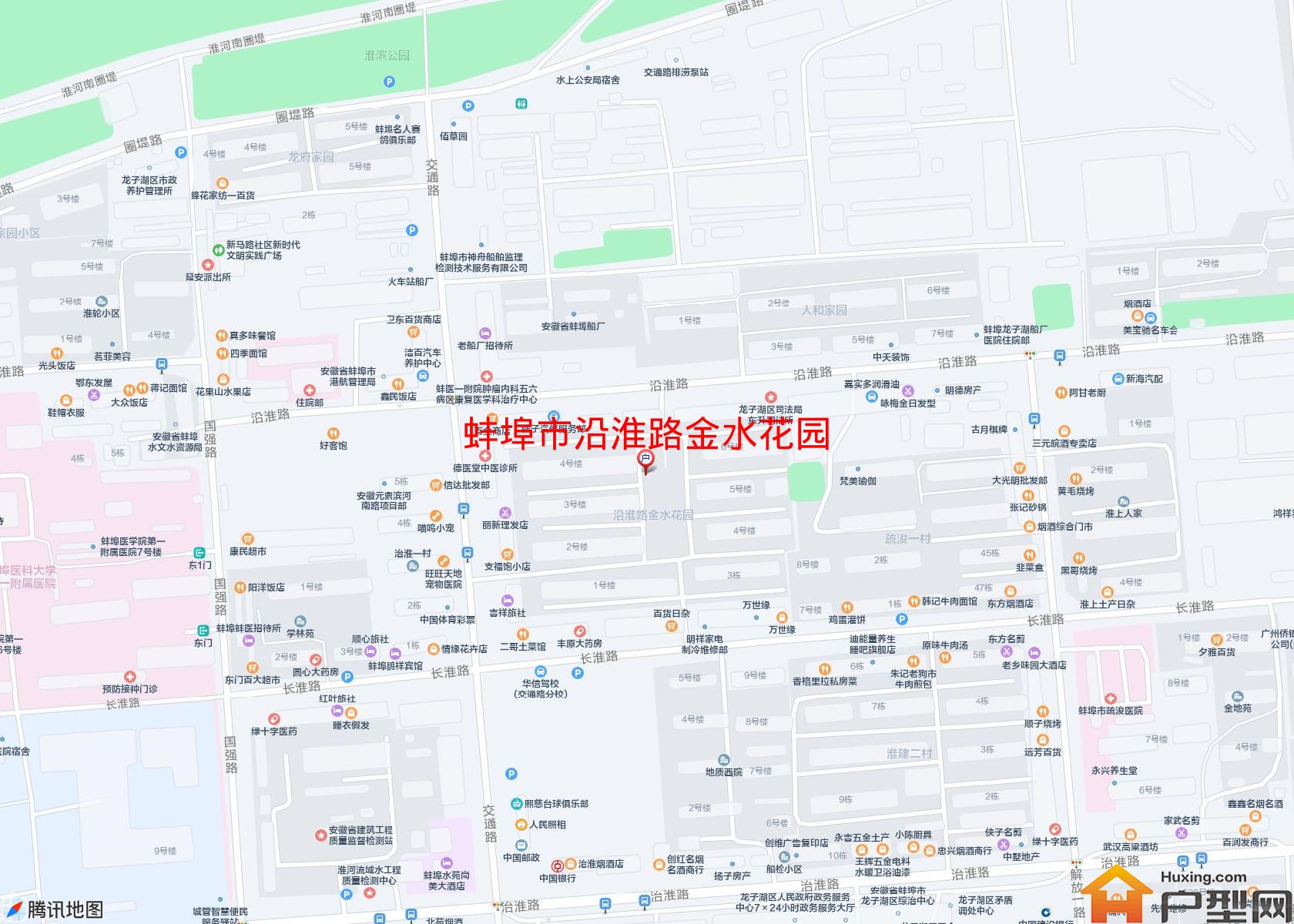 沿淮路金水花园小区 - 户型网