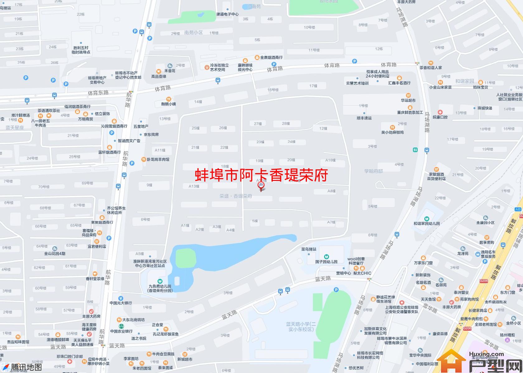 阿卡香瑅荣府小区 - 户型网