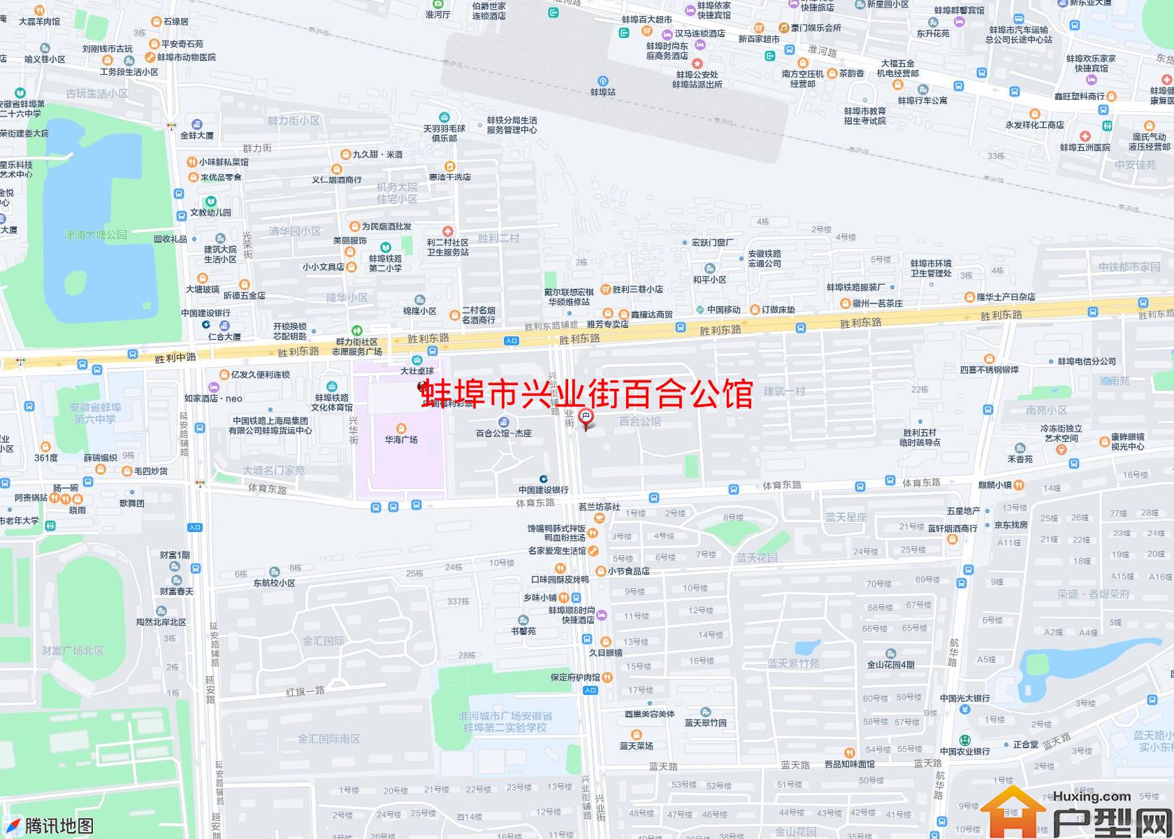 兴业街百合公馆小区 - 户型网