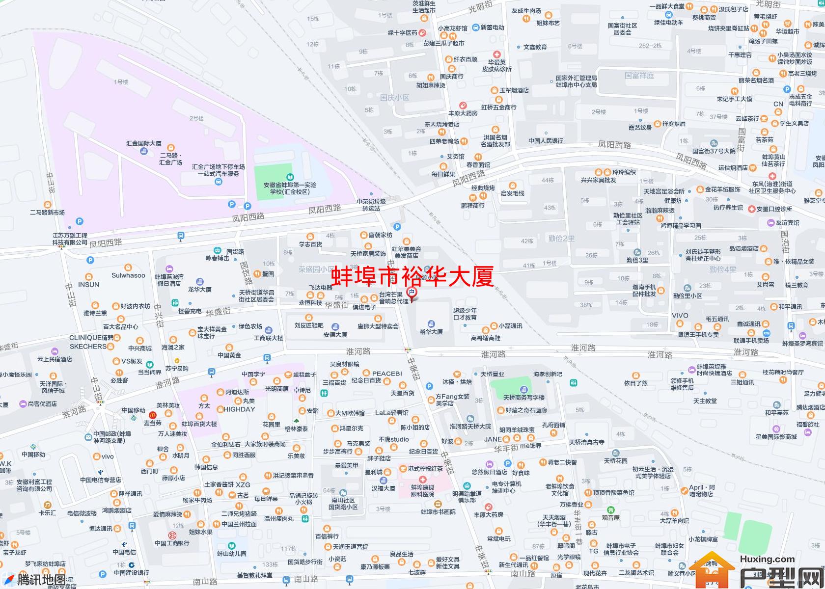 裕华大厦小区 - 户型网