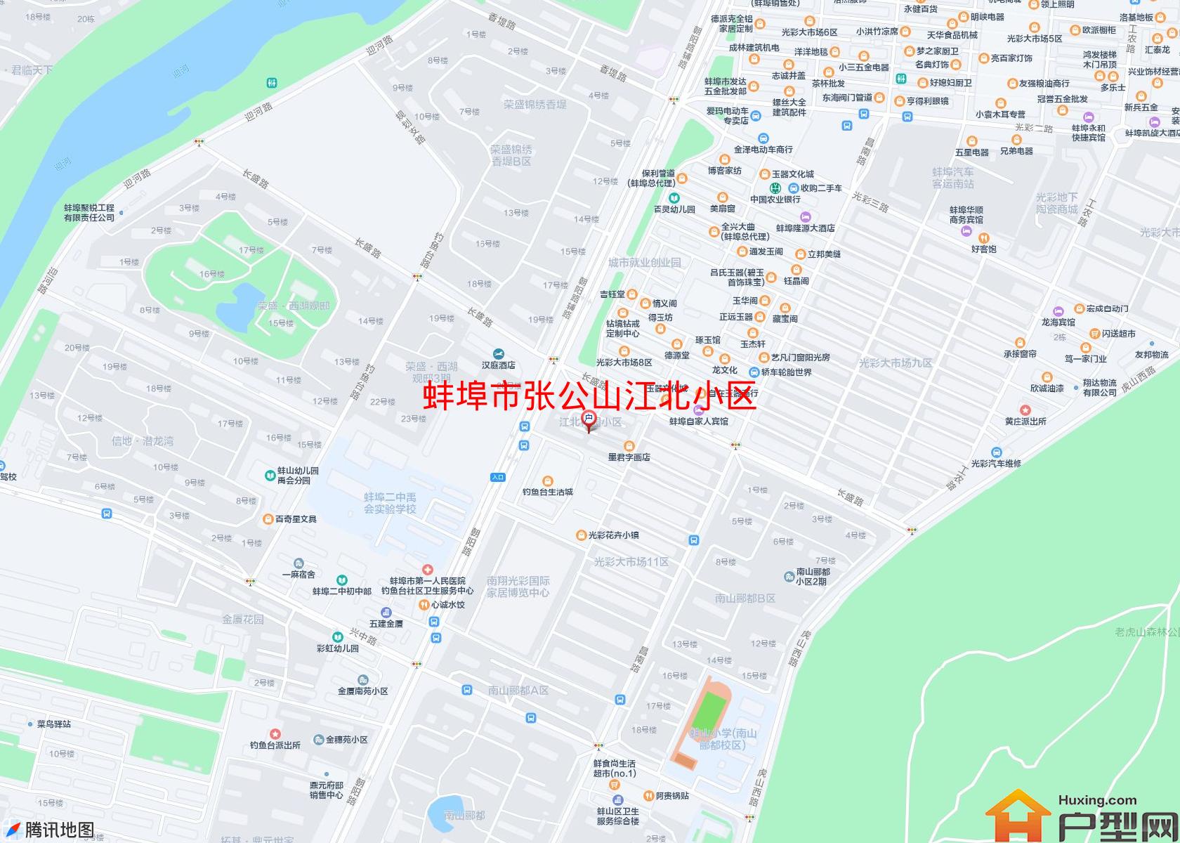 张公山江北小区小区 - 户型网
