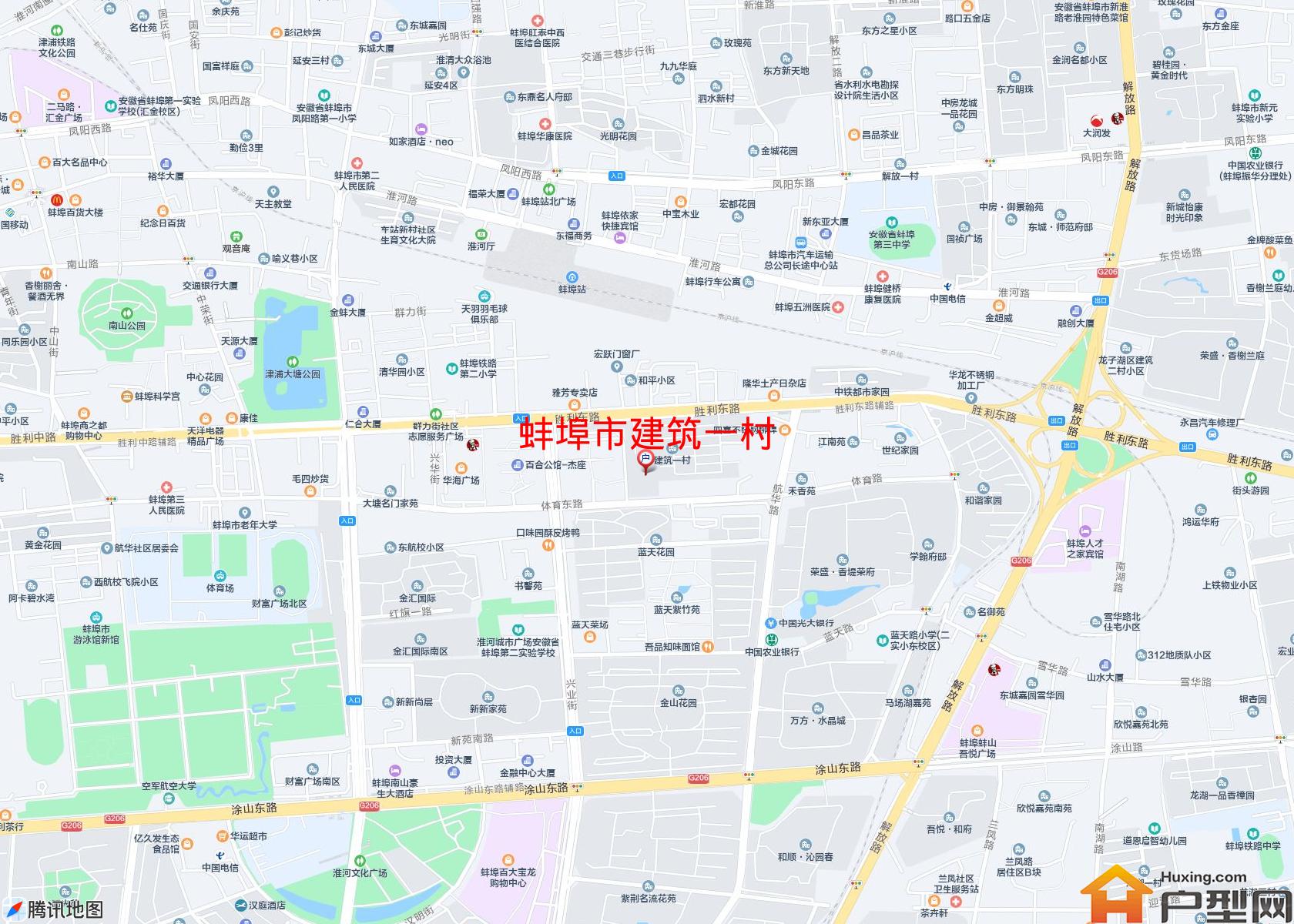 建筑一村小区 - 户型网