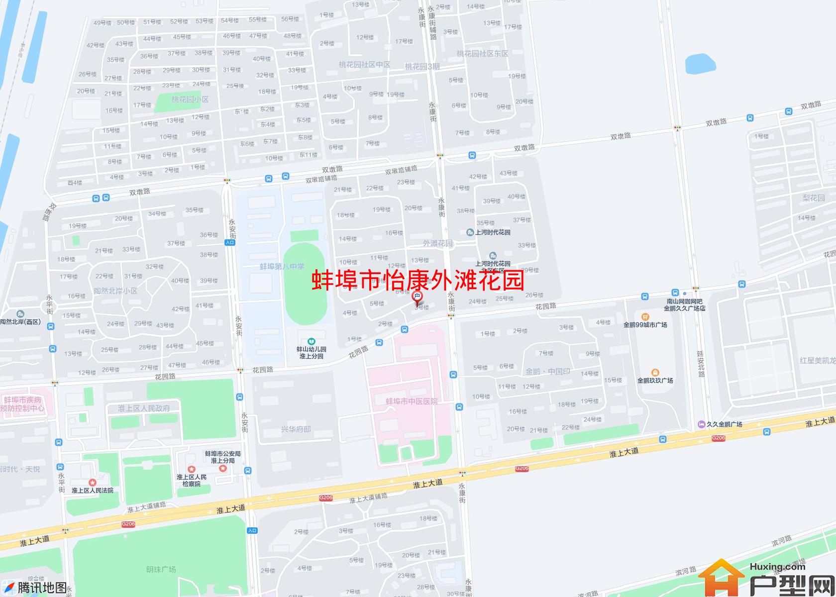 怡康外滩花园小区 - 户型网