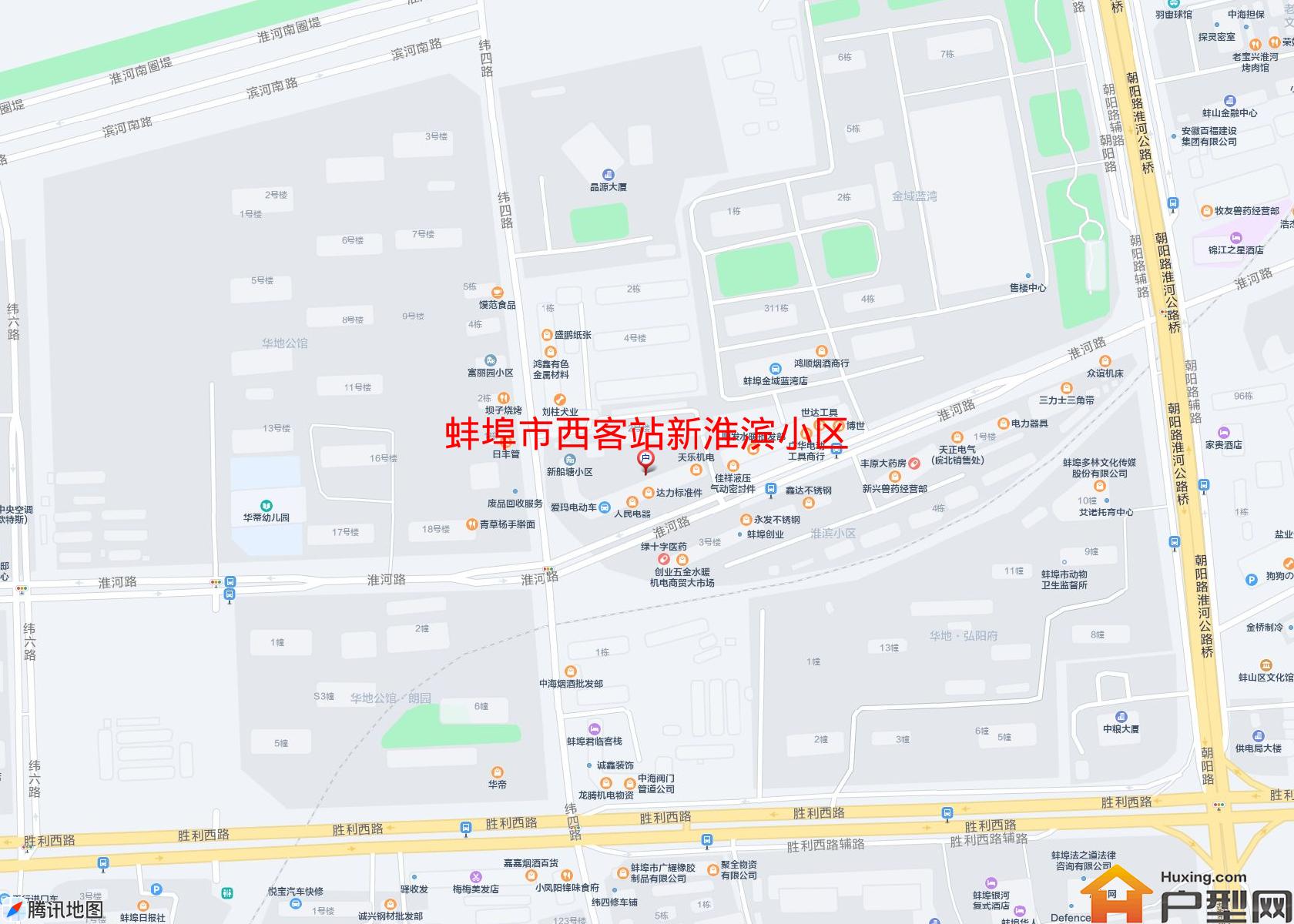 西客站新淮滨小区小区 - 户型网