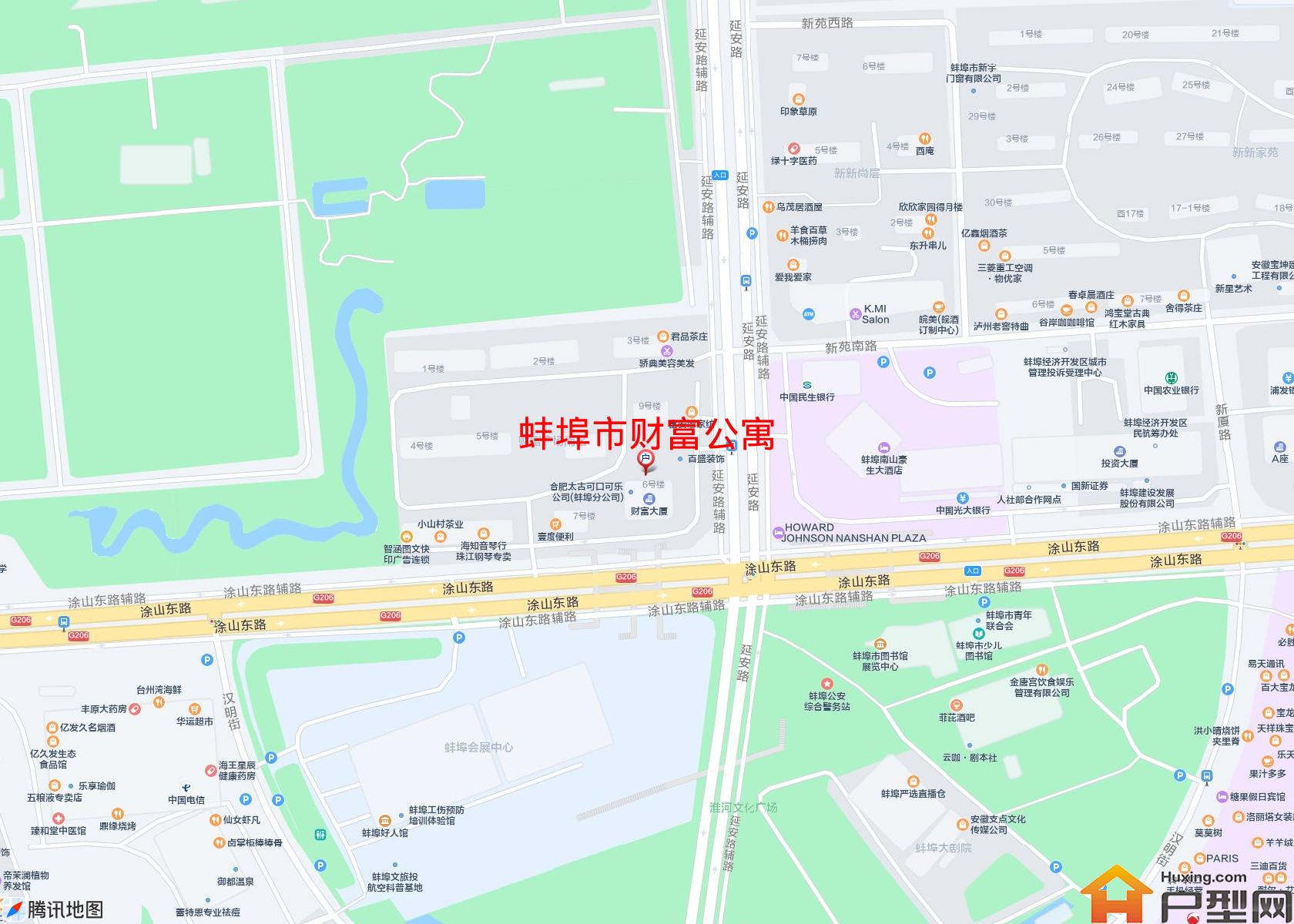 财富公寓小区 - 户型网