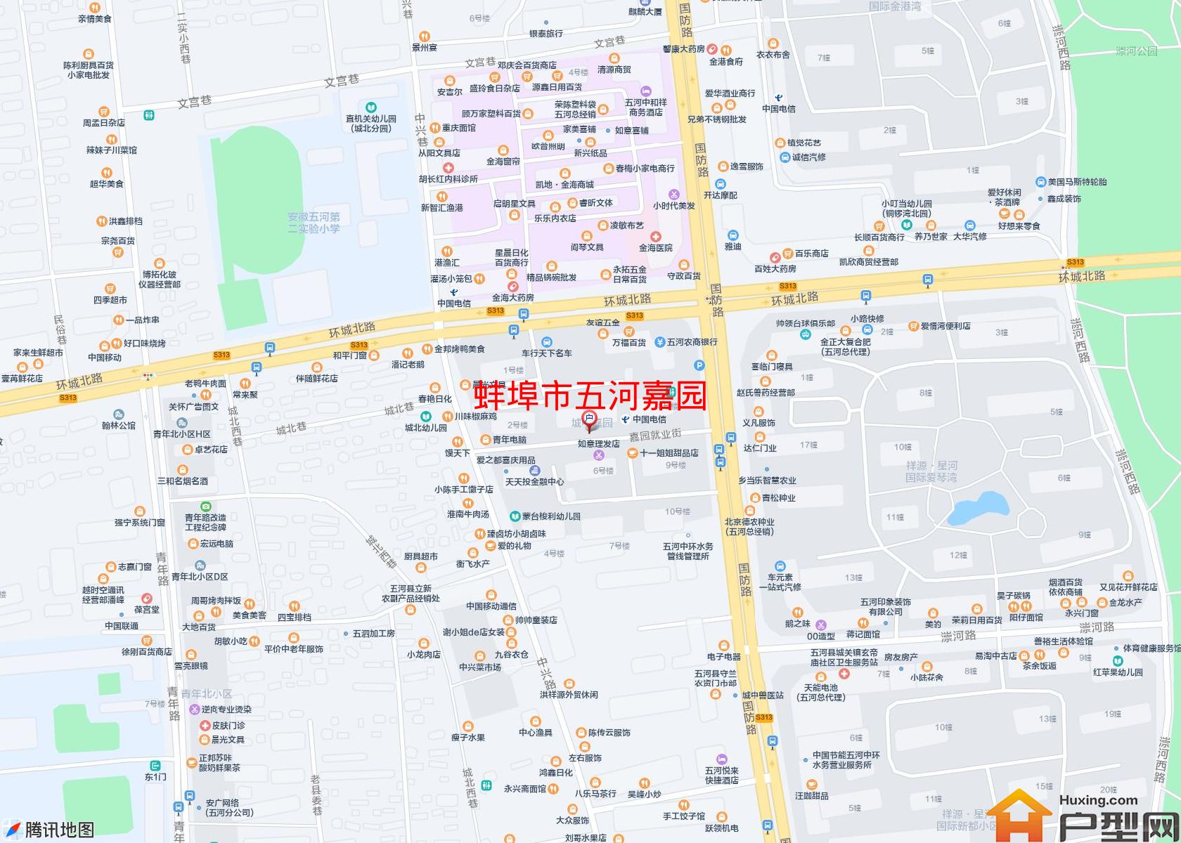 五河嘉园小区 - 户型网