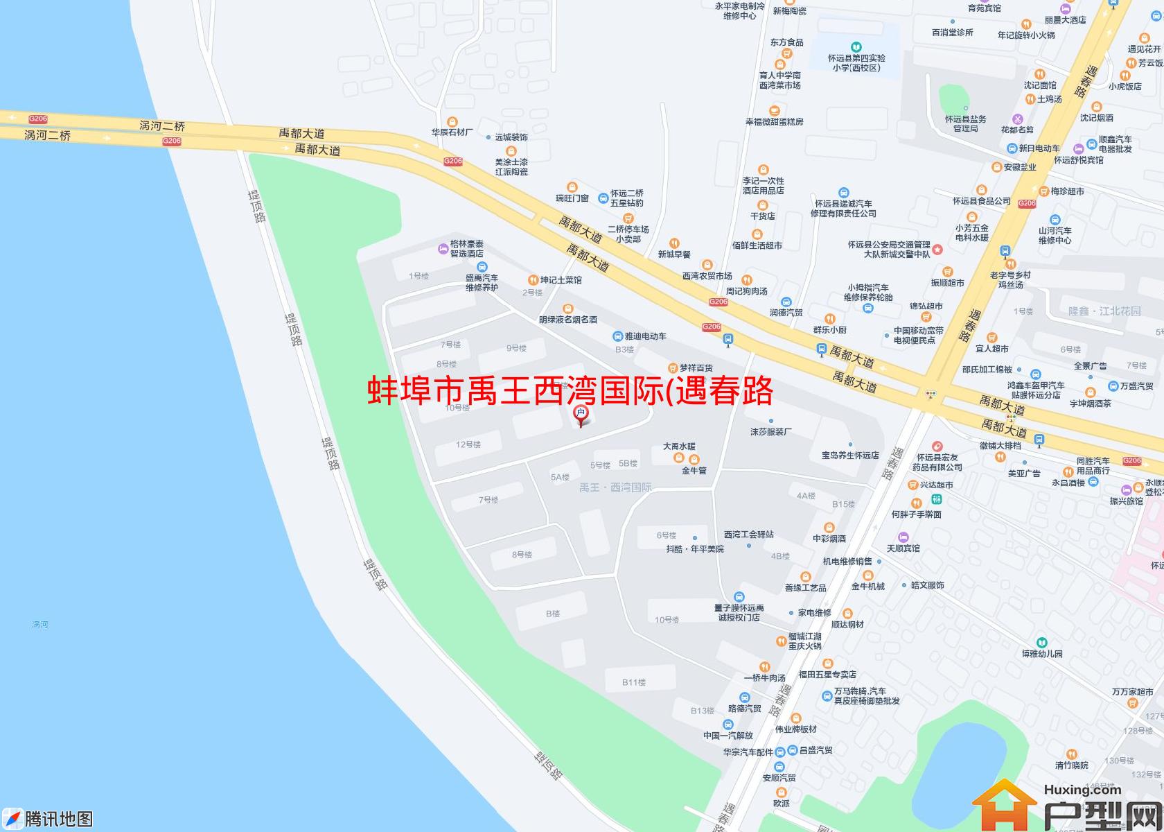禹王西湾国际(遇春路)小区 - 户型网