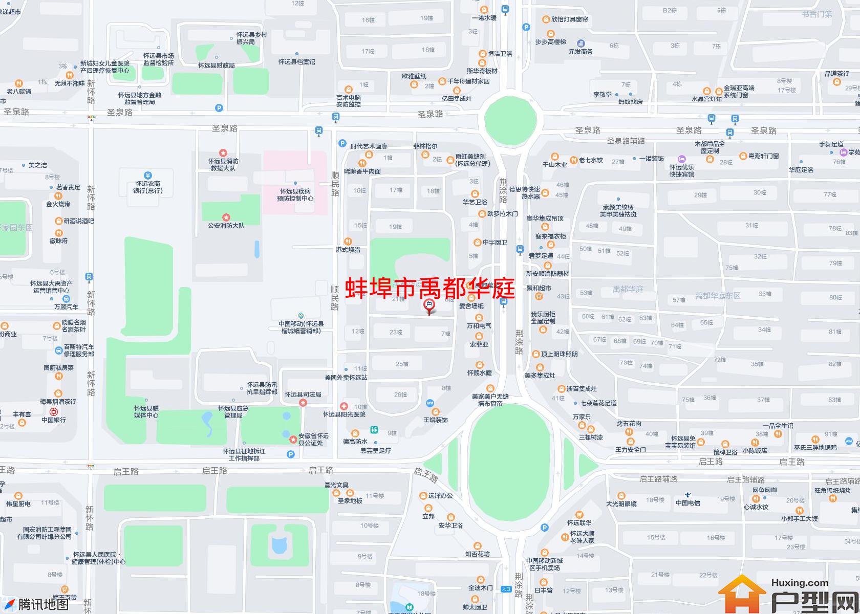 禹都华庭小区 - 户型网
