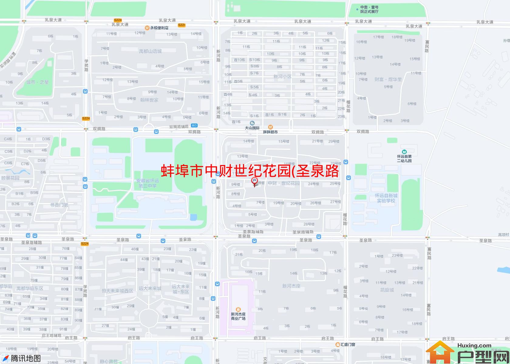 中财世纪花园(圣泉路199号)小区 - 户型网
