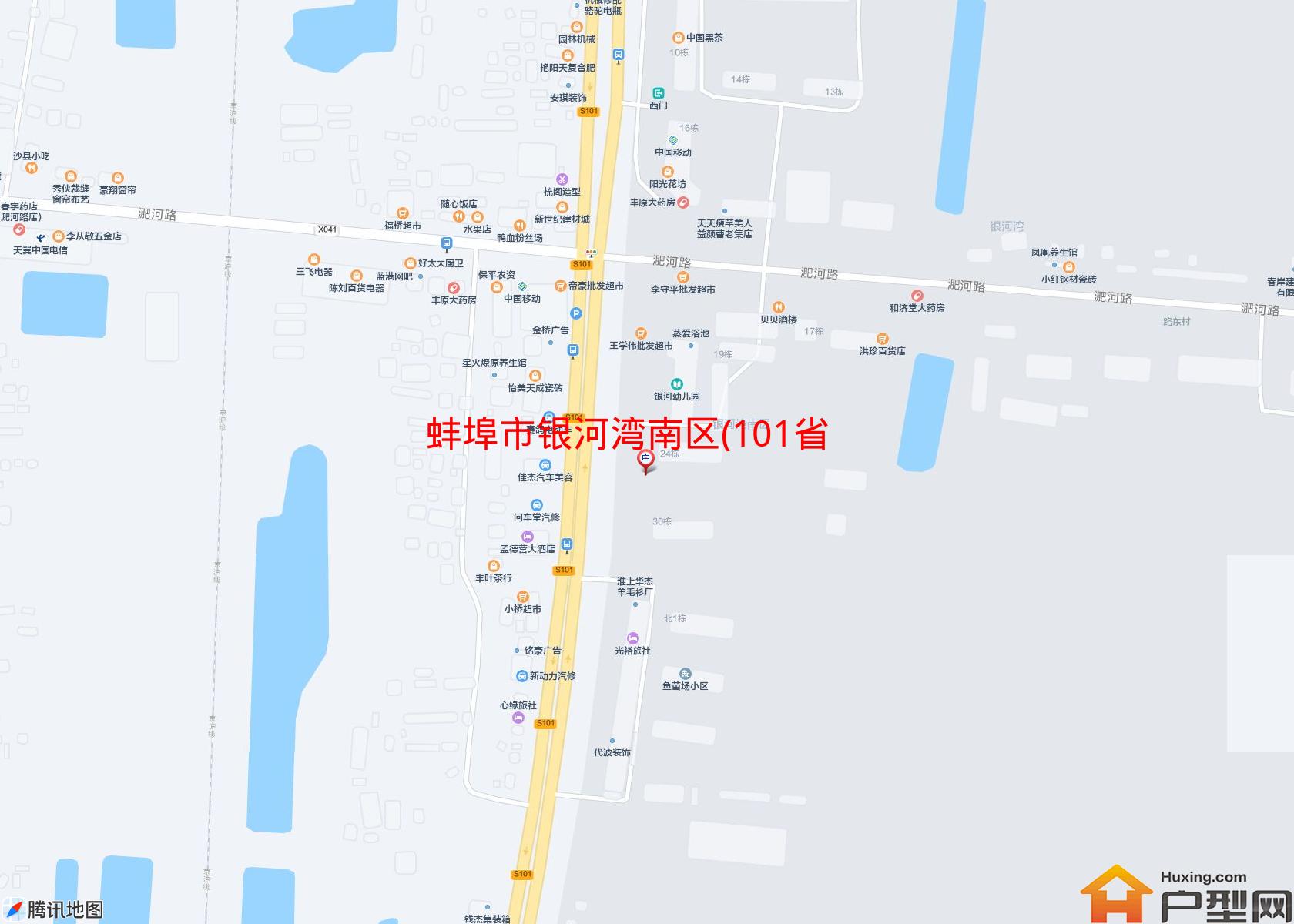 银河湾南区(101省道)小区 - 户型网