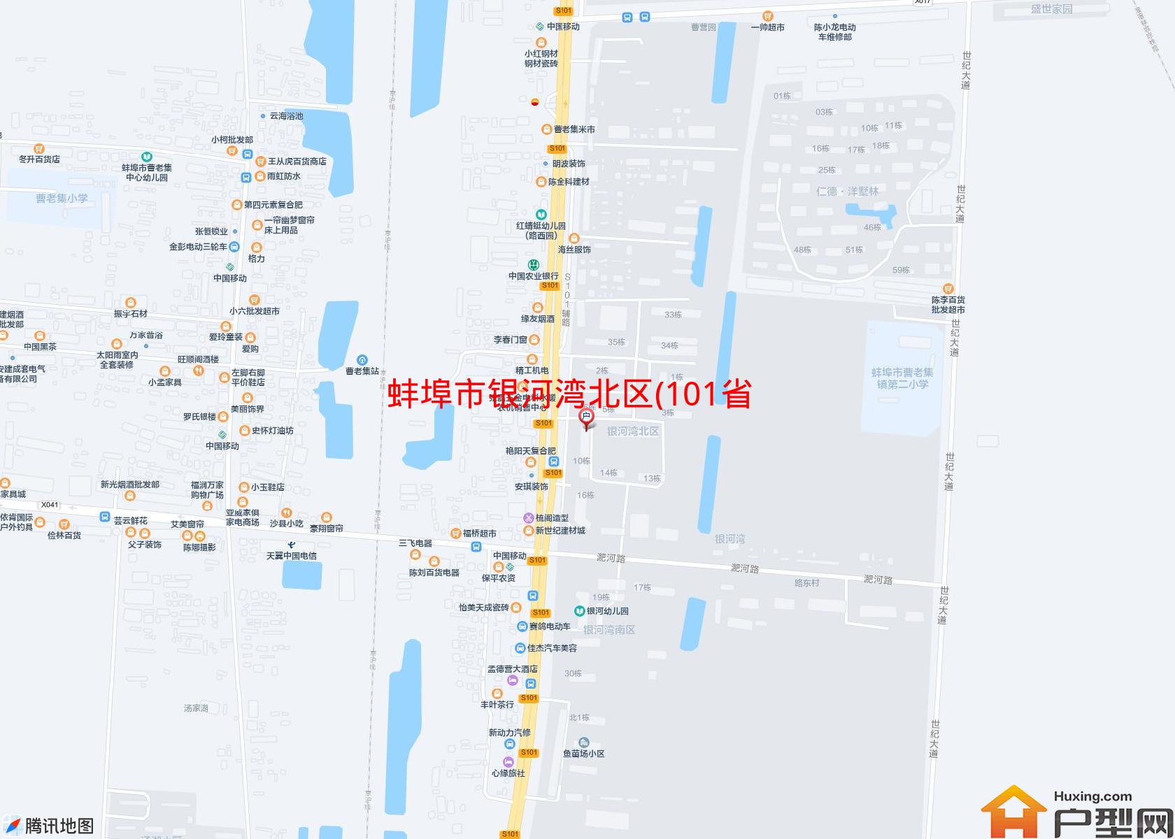 银河湾北区(101省道)小区 - 户型网