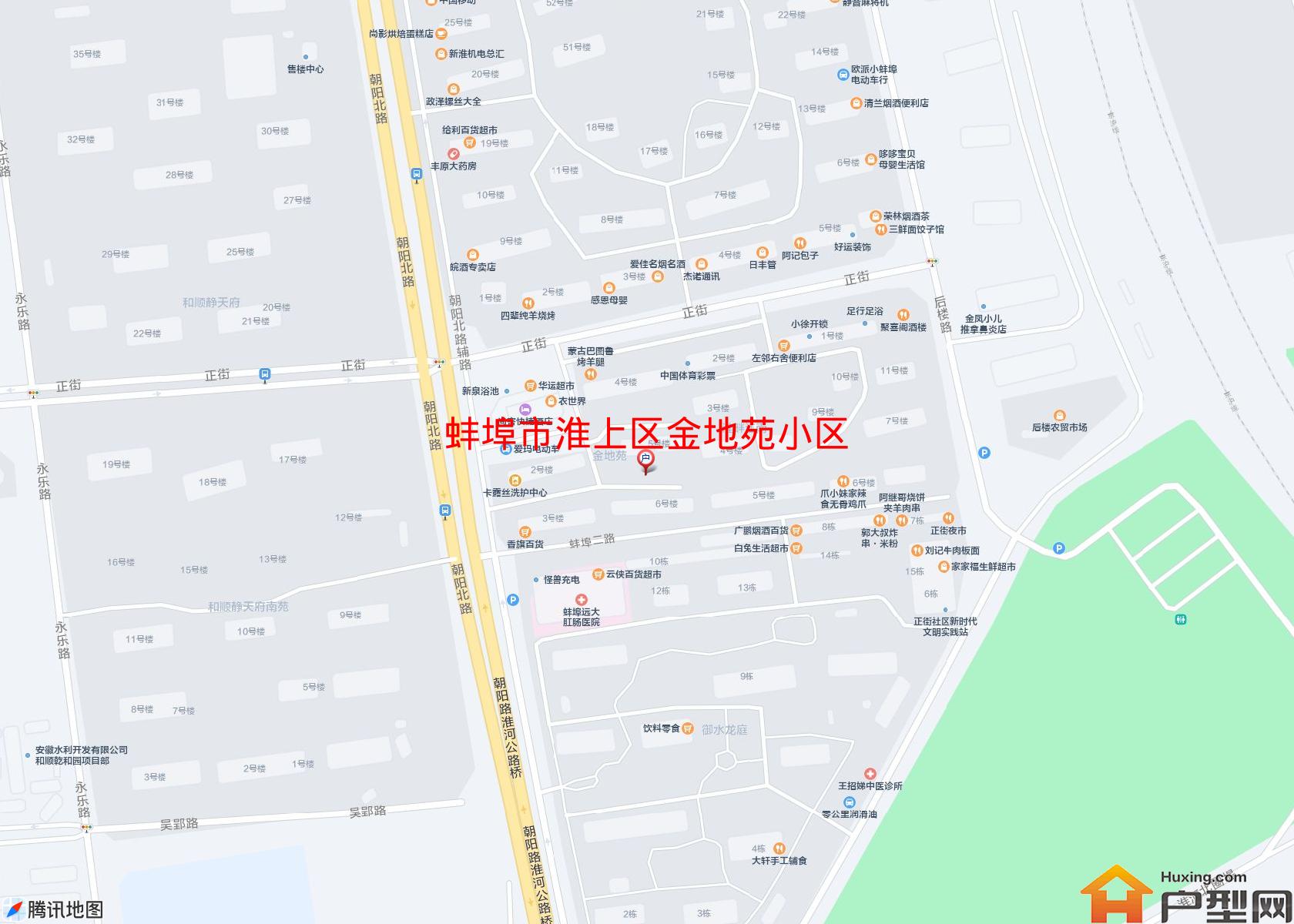 淮上区金地苑小区小区 - 户型网