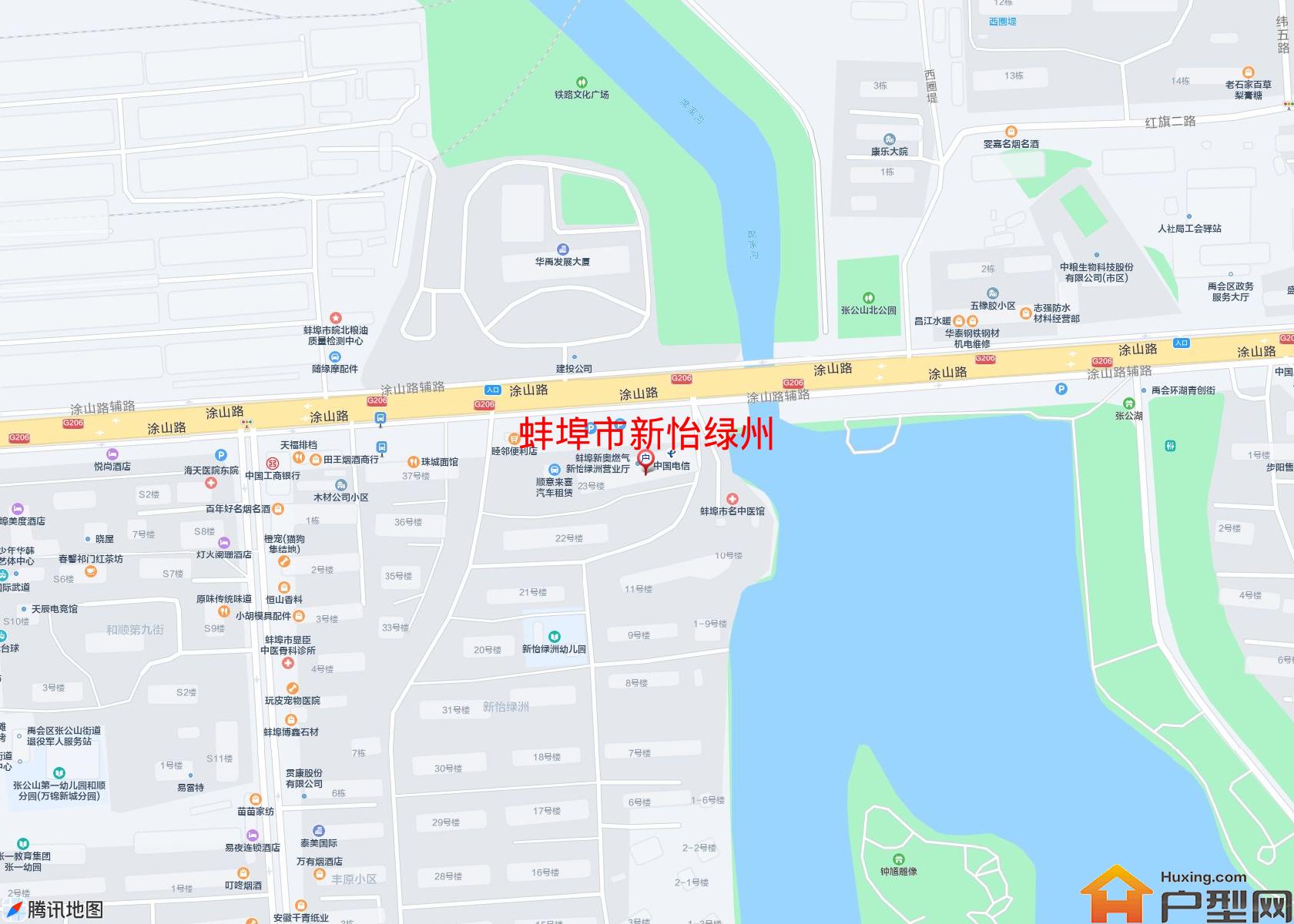 新怡绿州小区 - 户型网