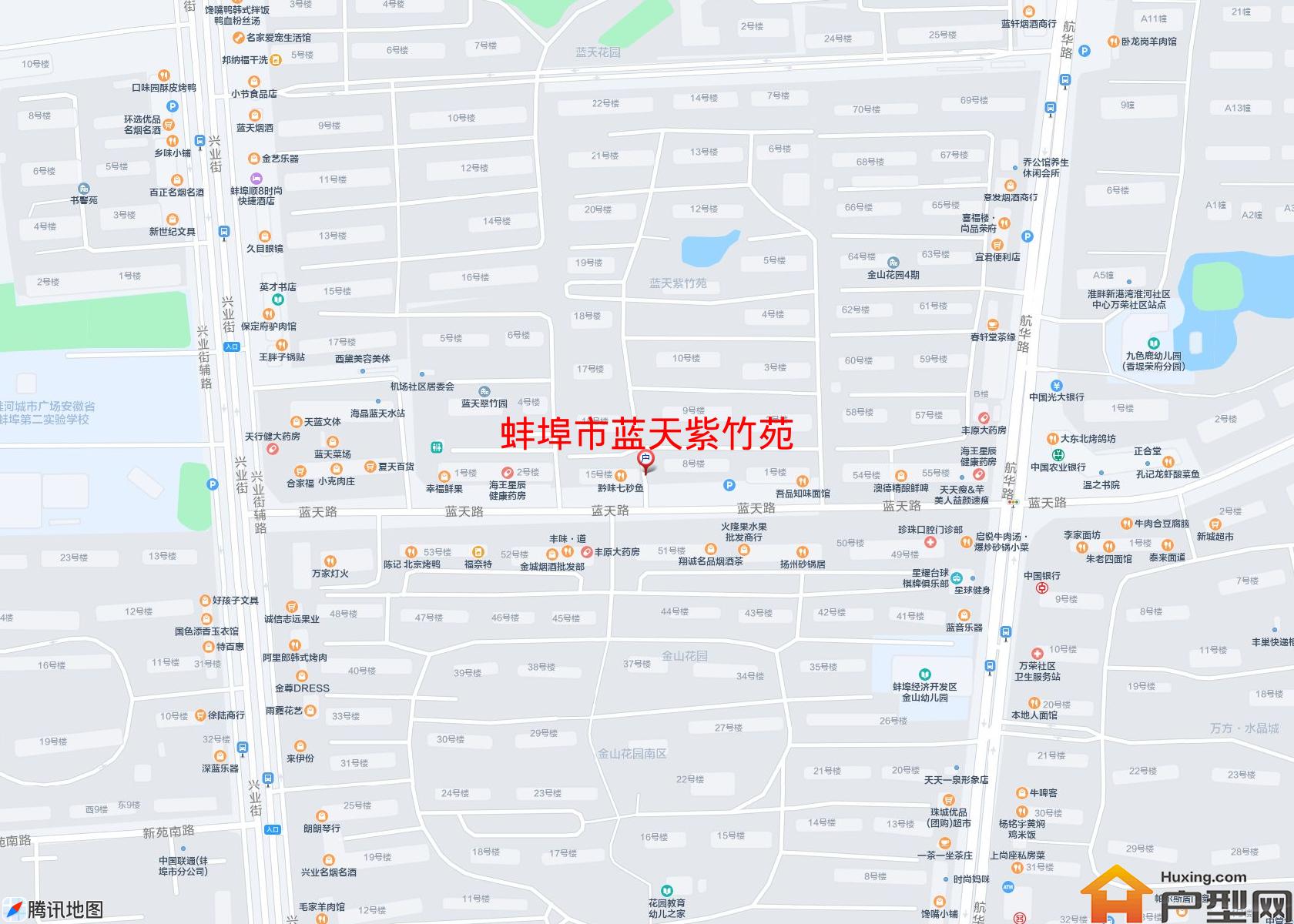 蓝天紫竹苑小区 - 户型网