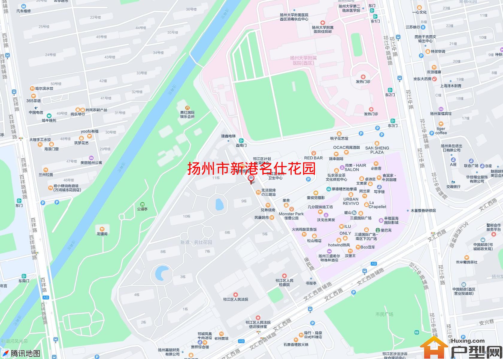 新港名仕花园小区 - 户型网