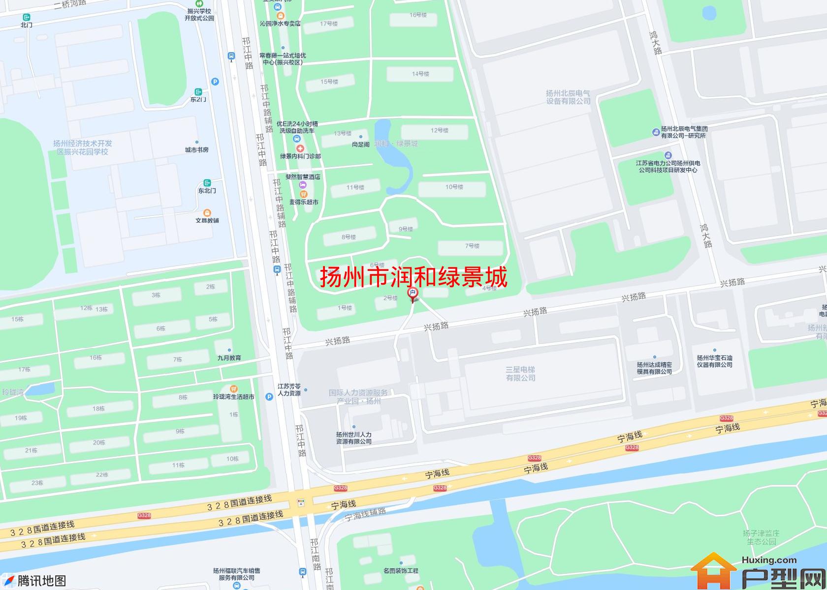 润和绿景城小区 - 户型网