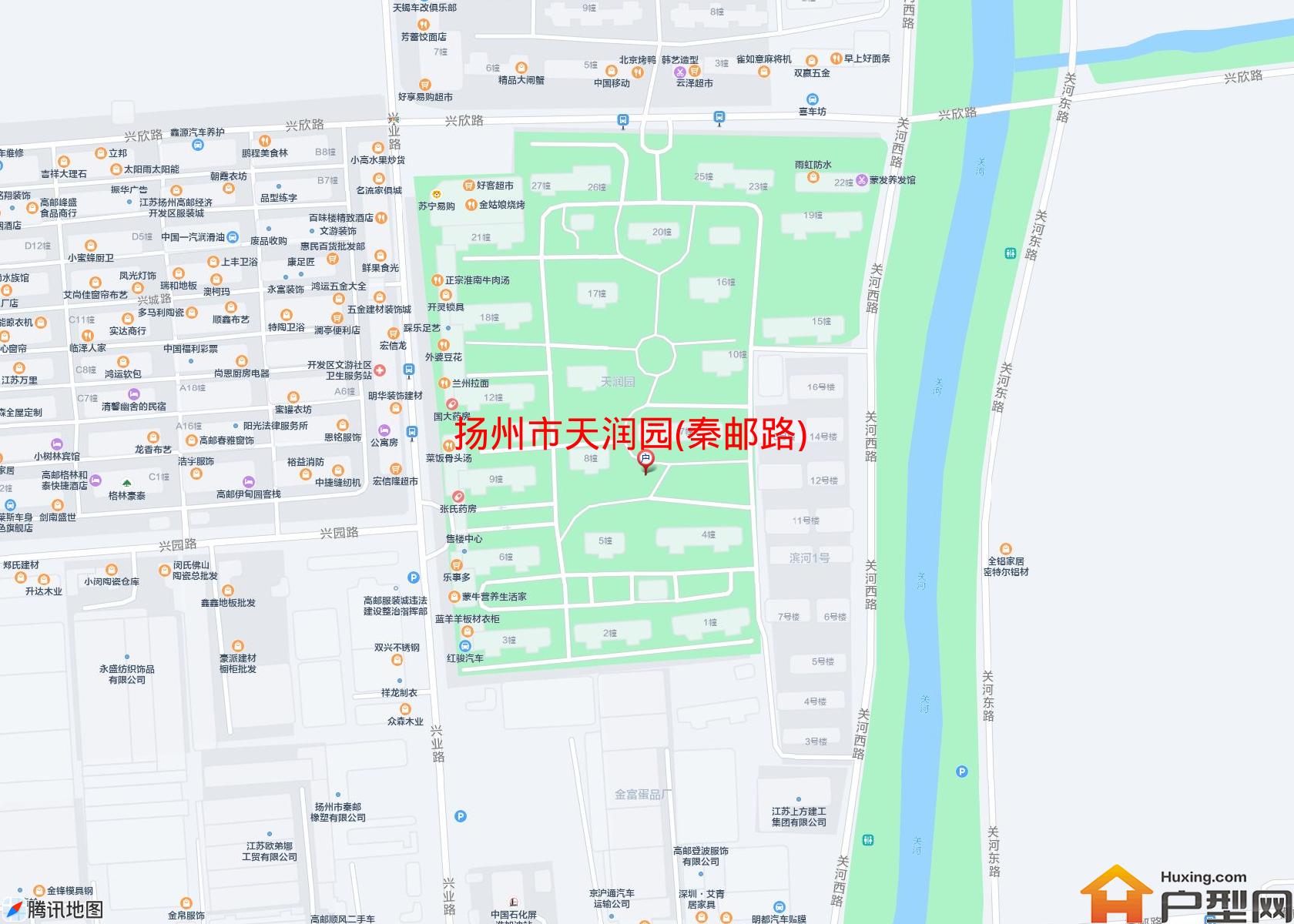 天润园(秦邮路)小区 - 户型网