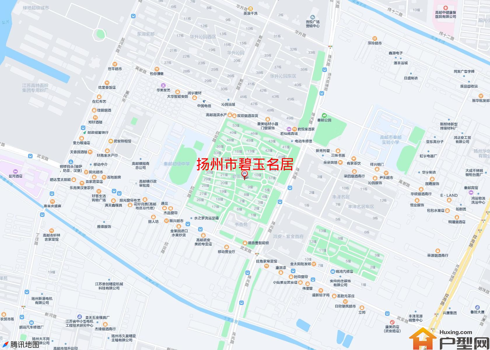 碧玉名居小区 - 户型网