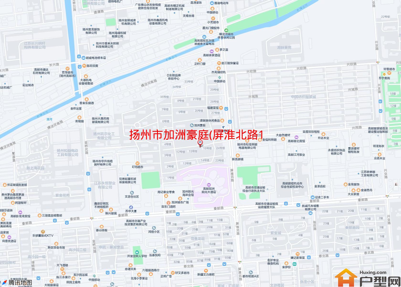 加洲豪庭(屏淮北路158号)小区 - 户型网