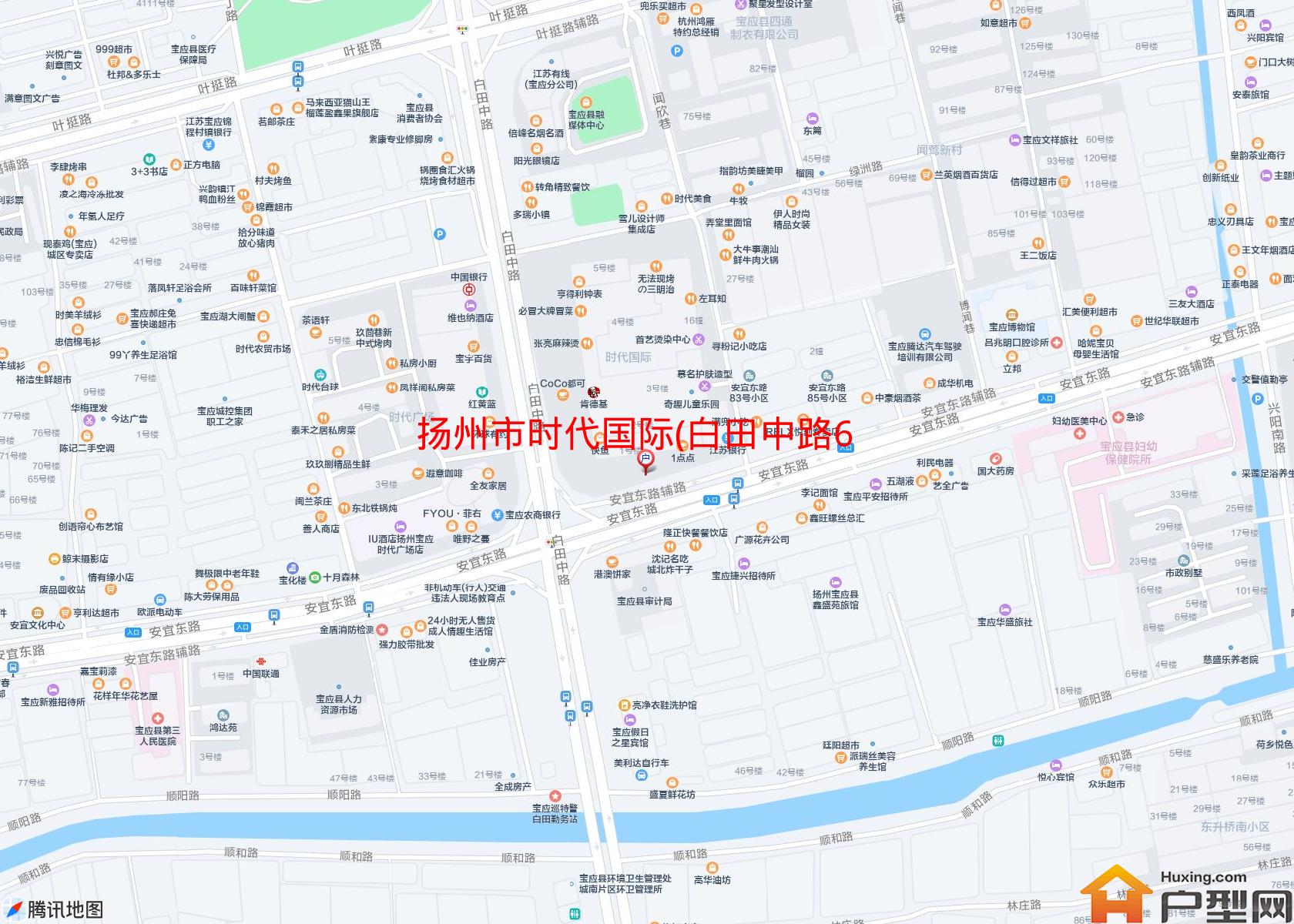 时代国际(白田中路68号)小区 - 户型网