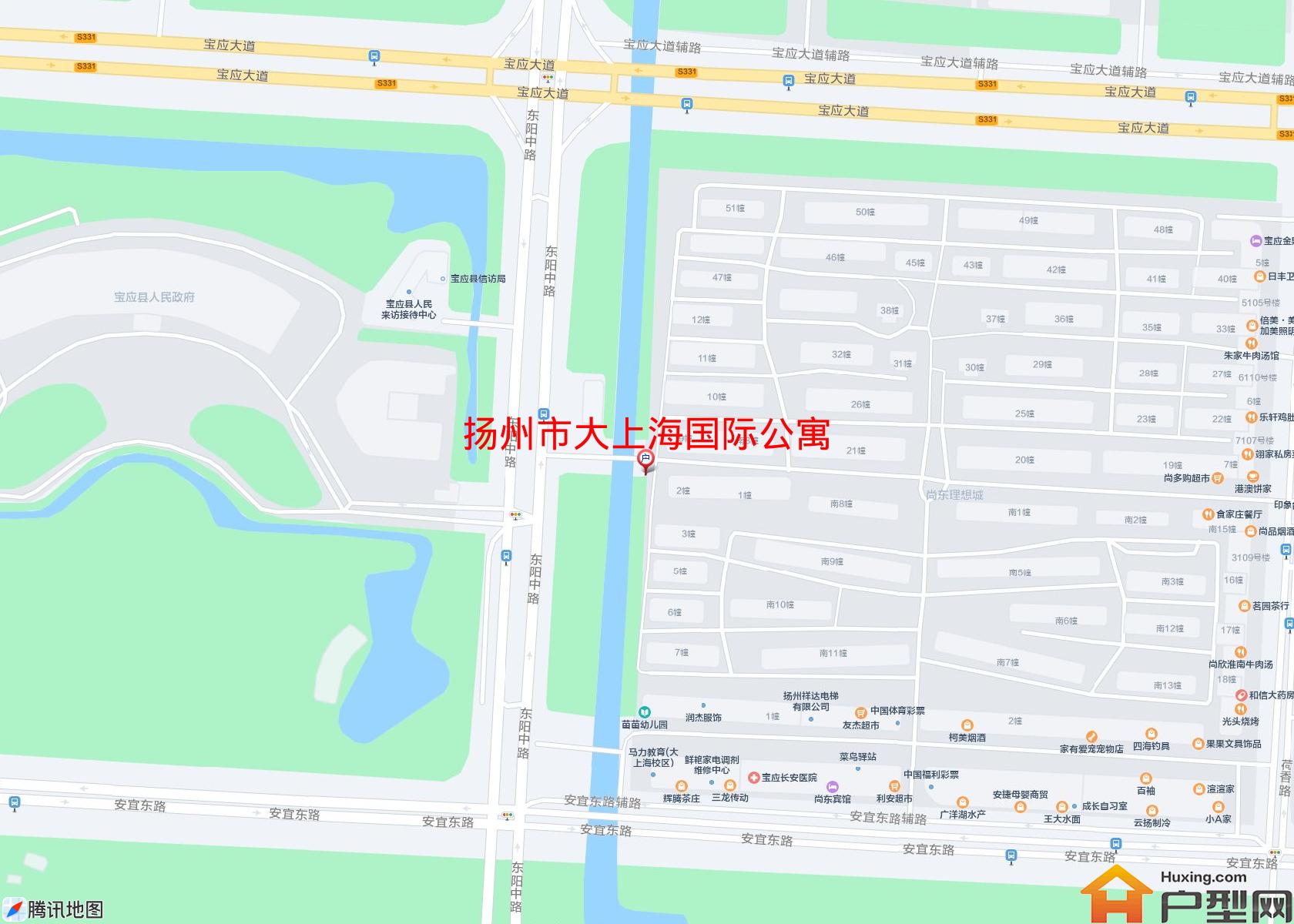 大上海国际公寓小区 - 户型网
