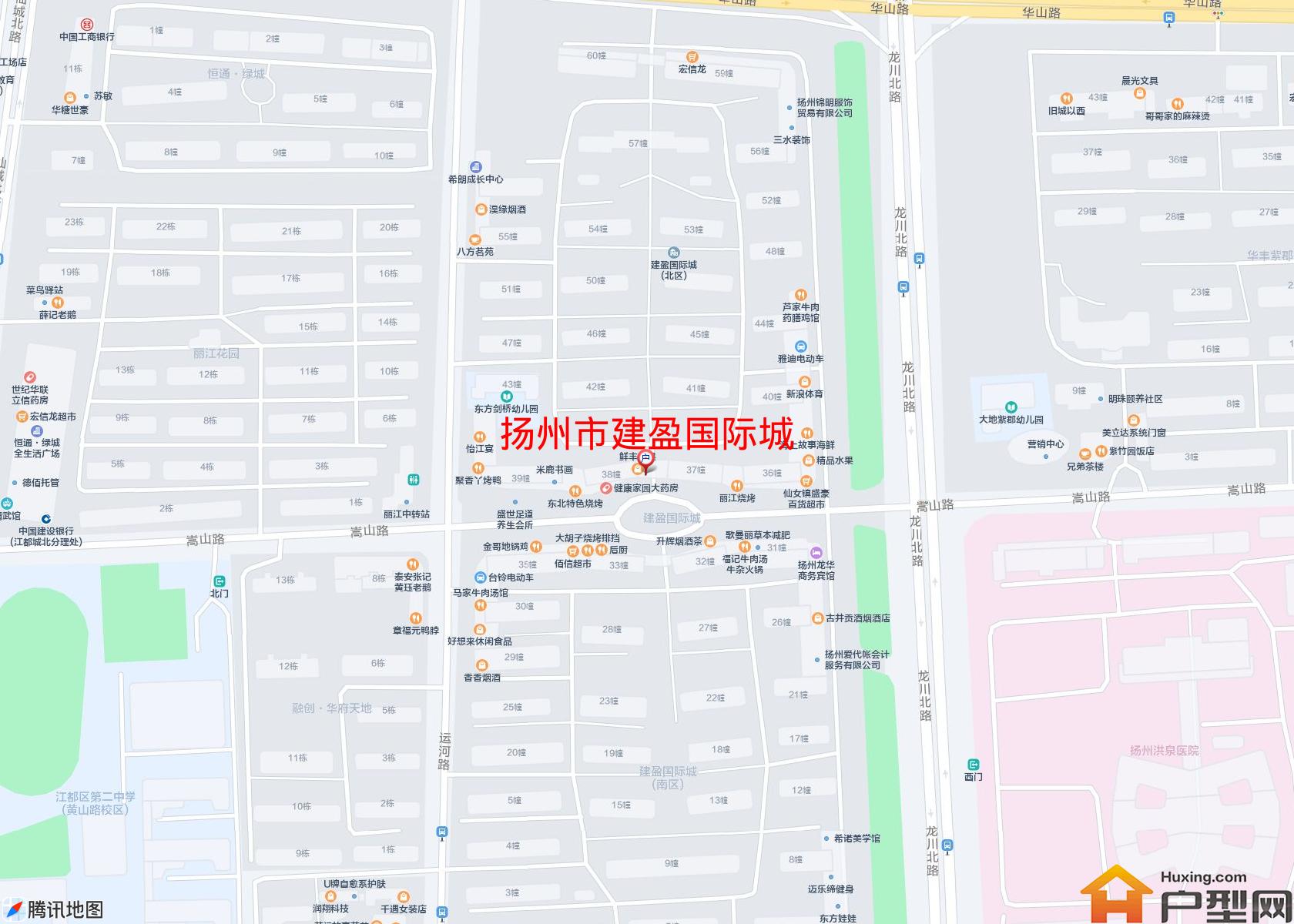 建盈国际城小区 - 户型网