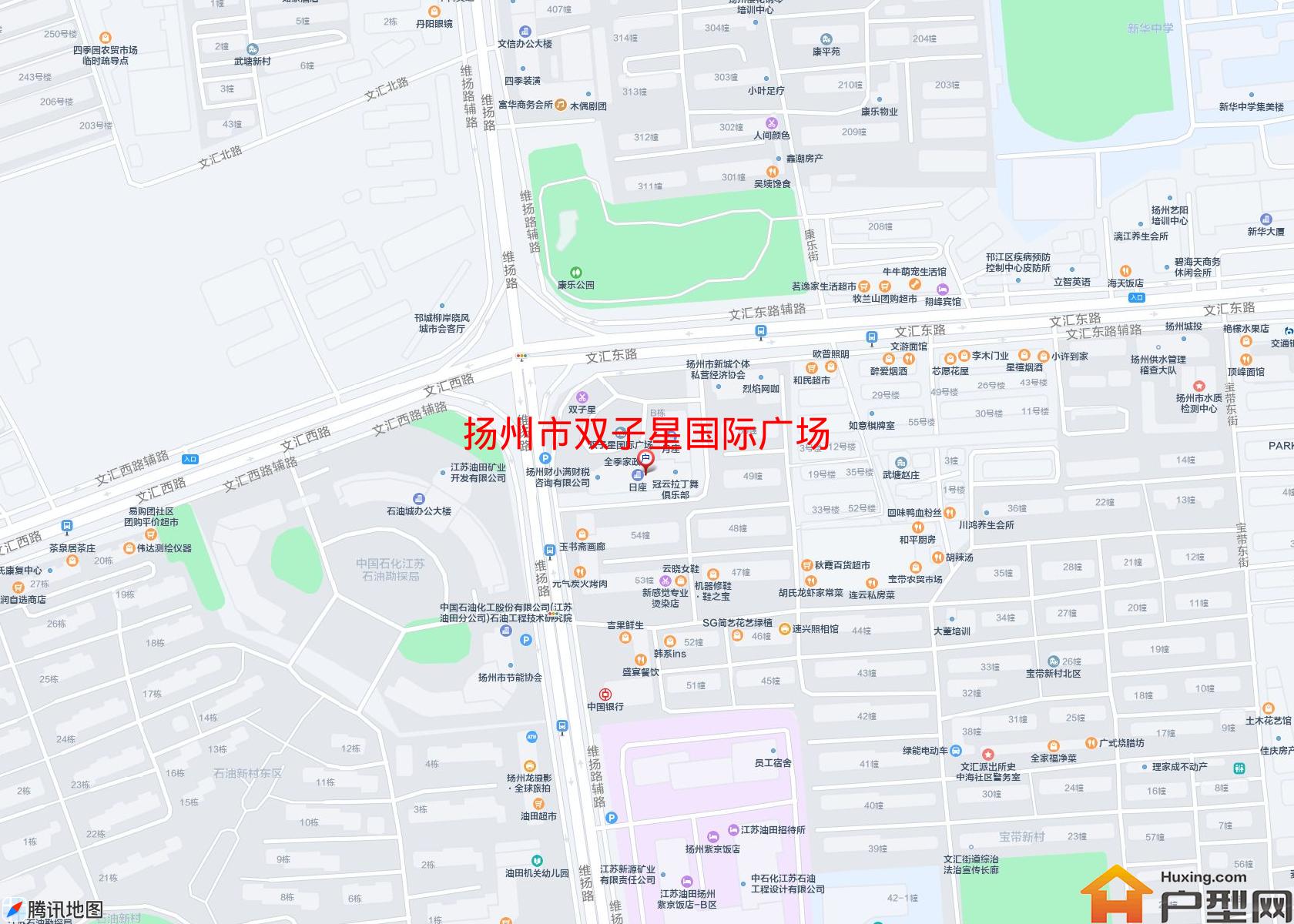 双子星国际广场小区 - 户型网