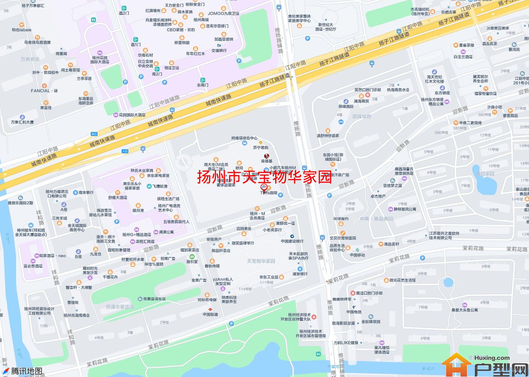 天宝物华家园小区 - 户型网