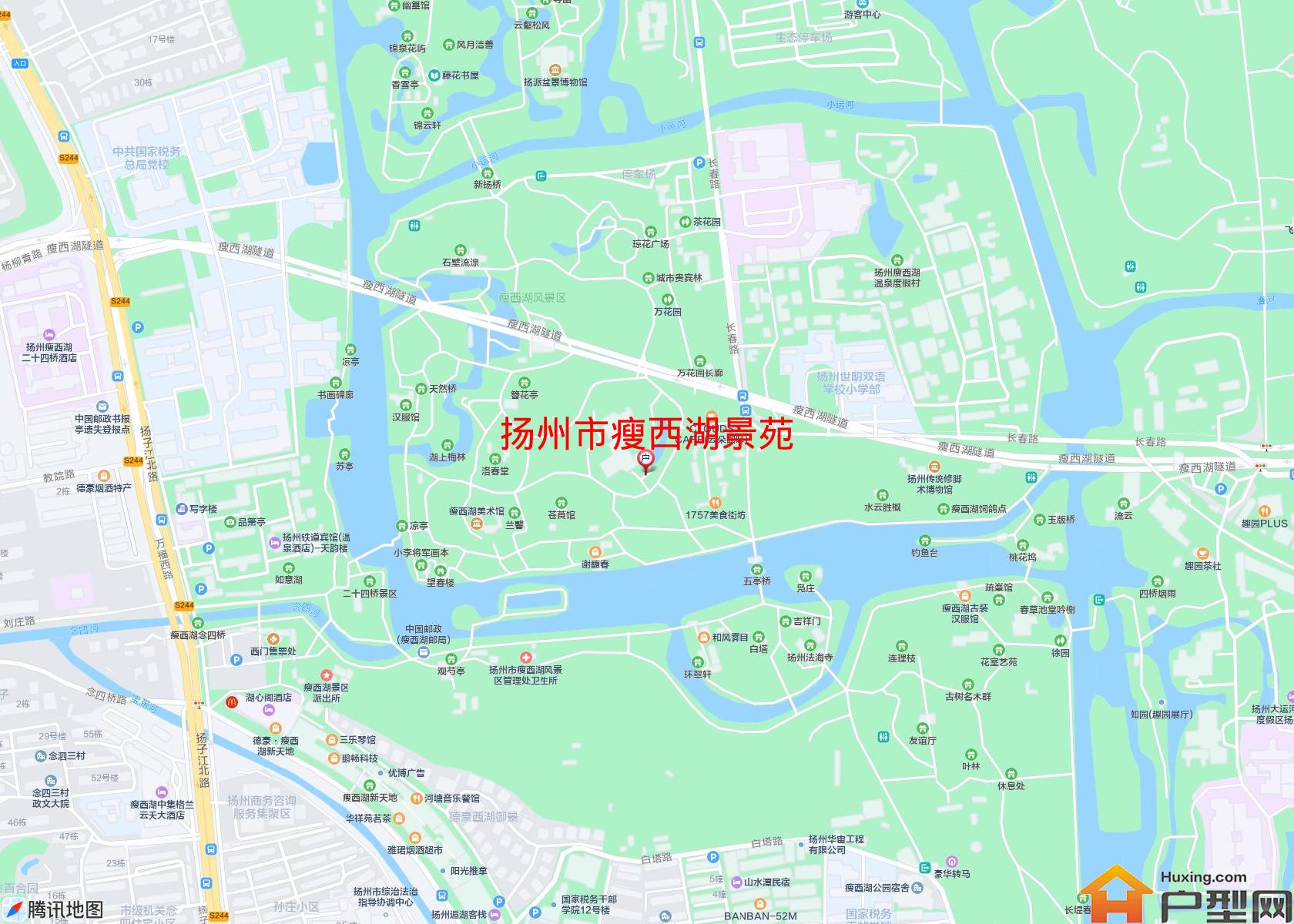 瘦西湖景苑小区 - 户型网