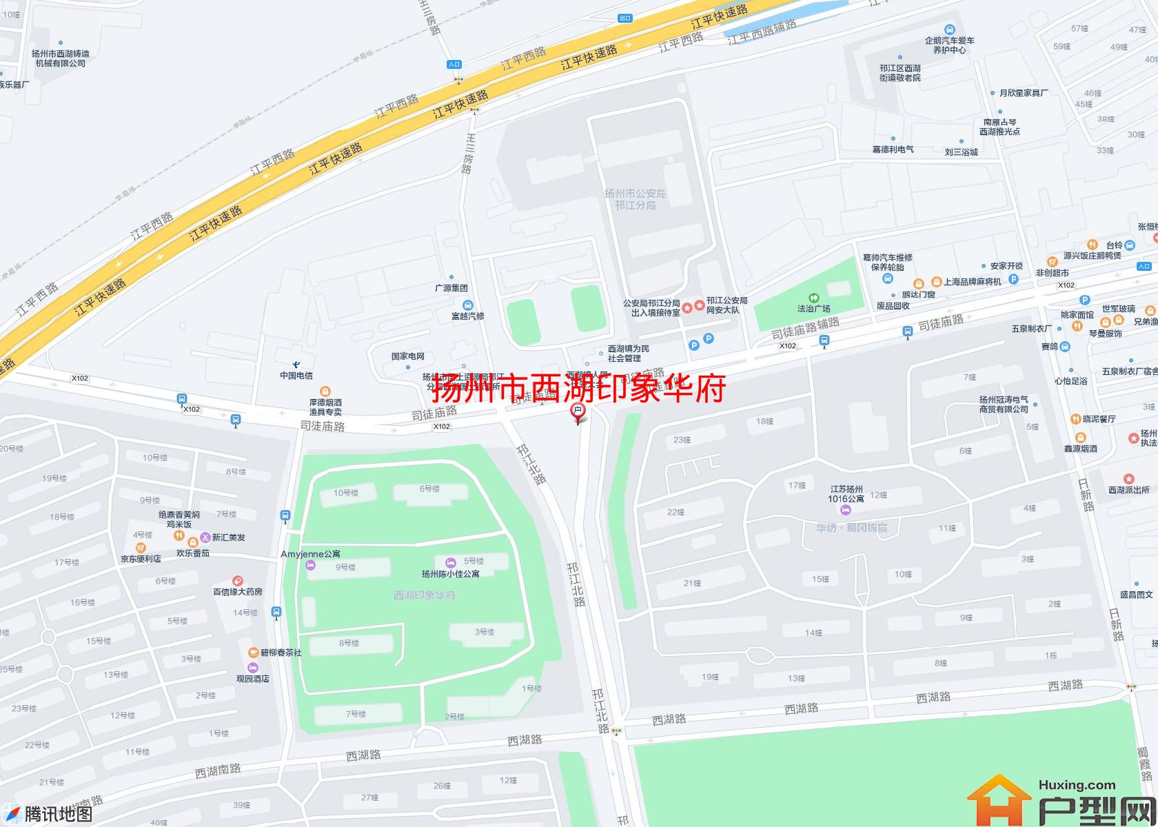 西湖印象华府小区 - 户型网