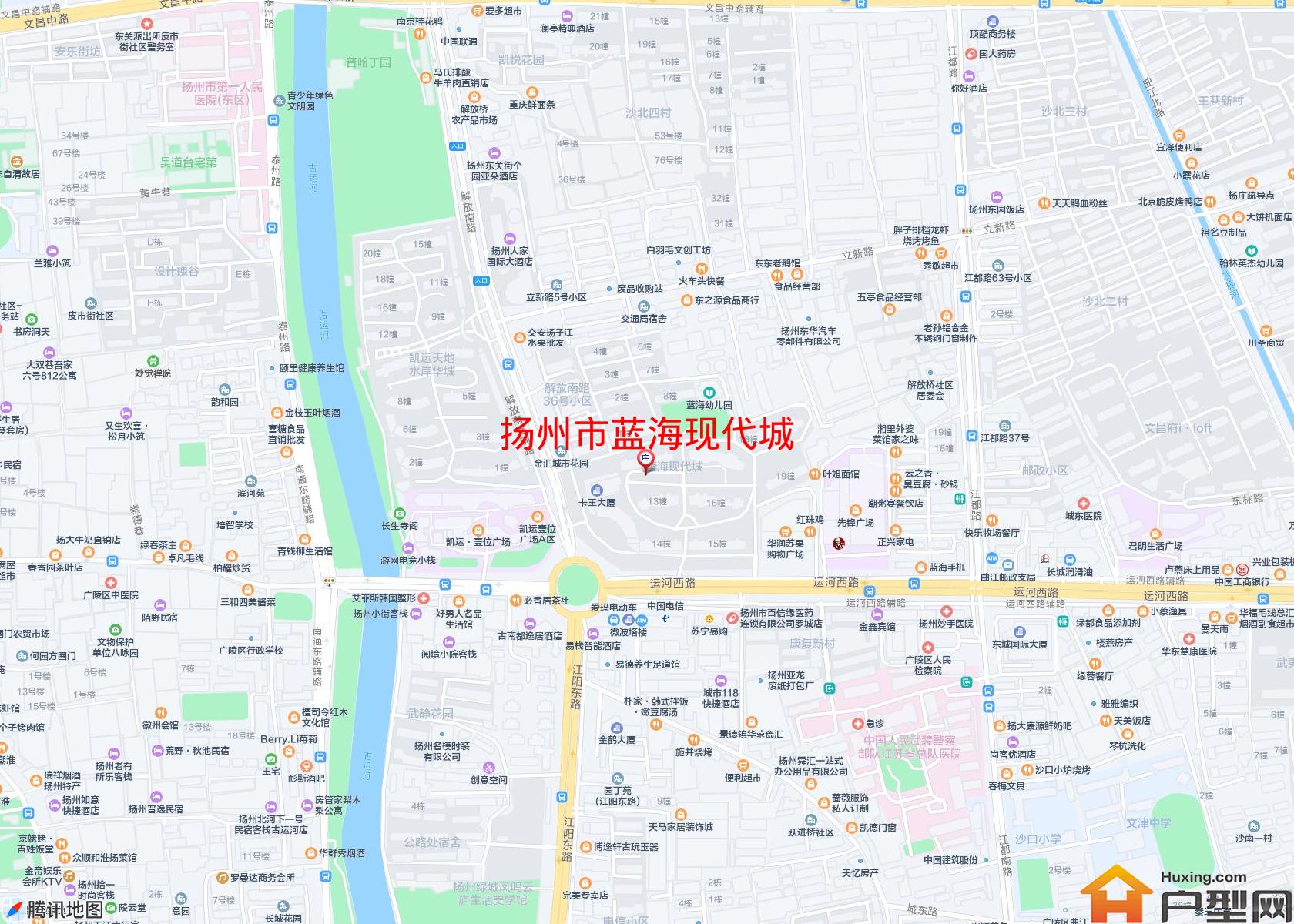 蓝海现代城小区 - 户型网