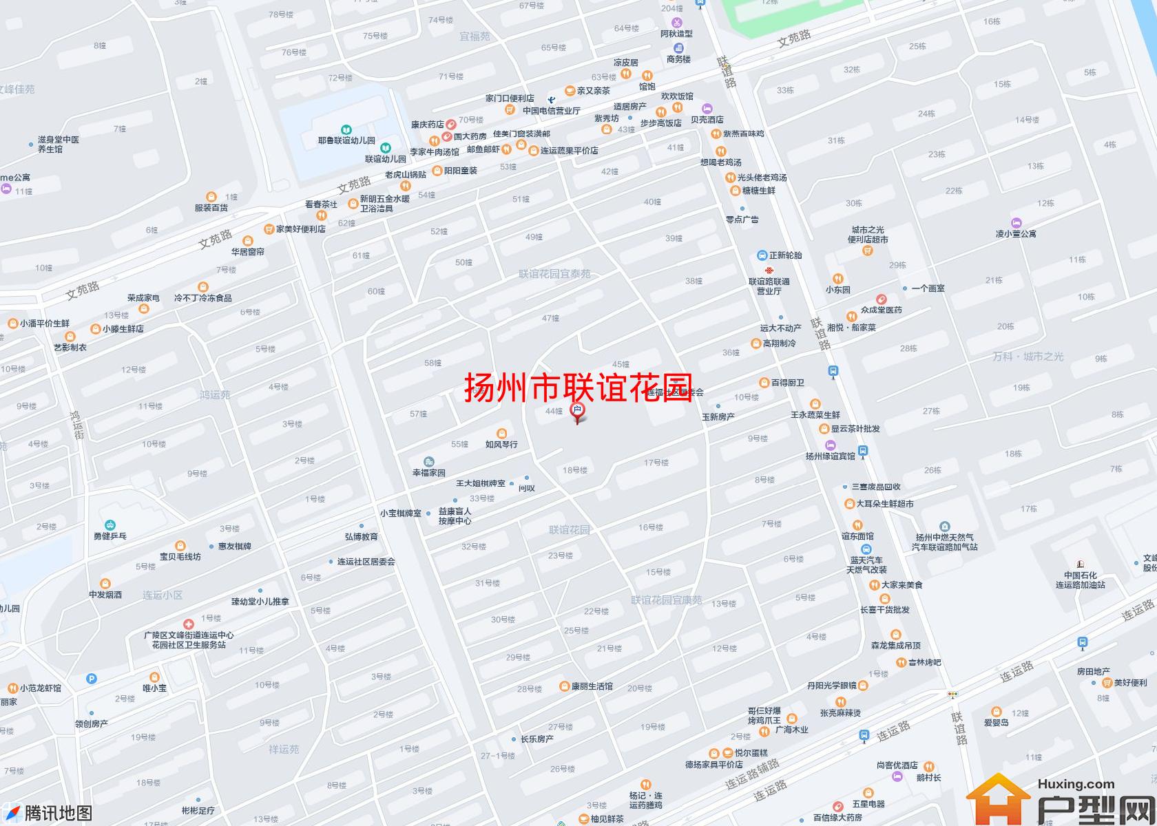 联谊花园小区 - 户型网