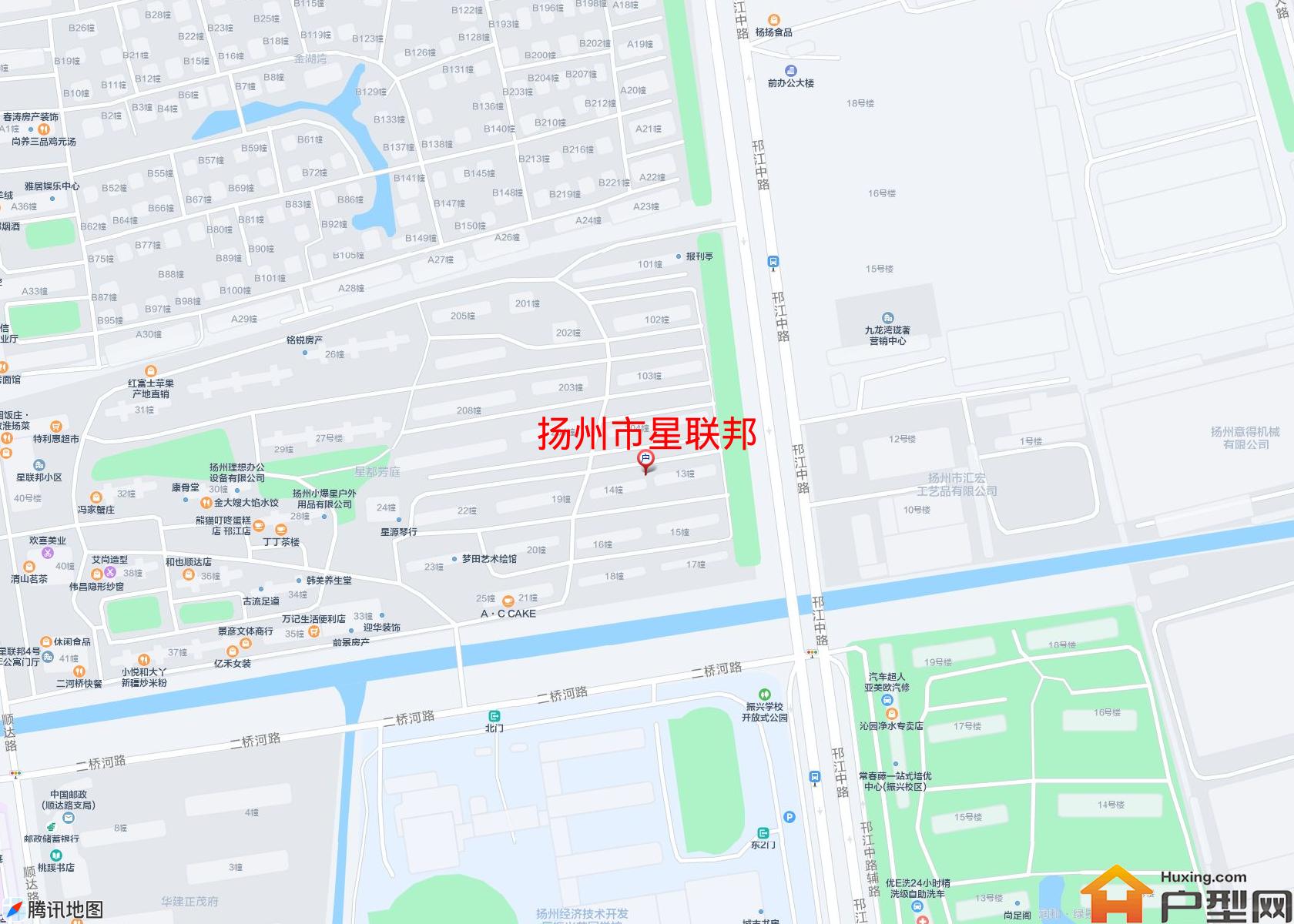 星联邦小区 - 户型网