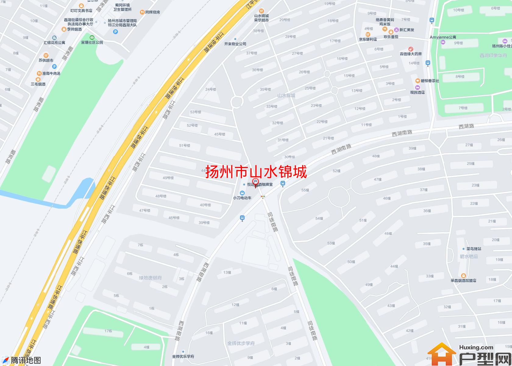 山水锦城小区 - 户型网