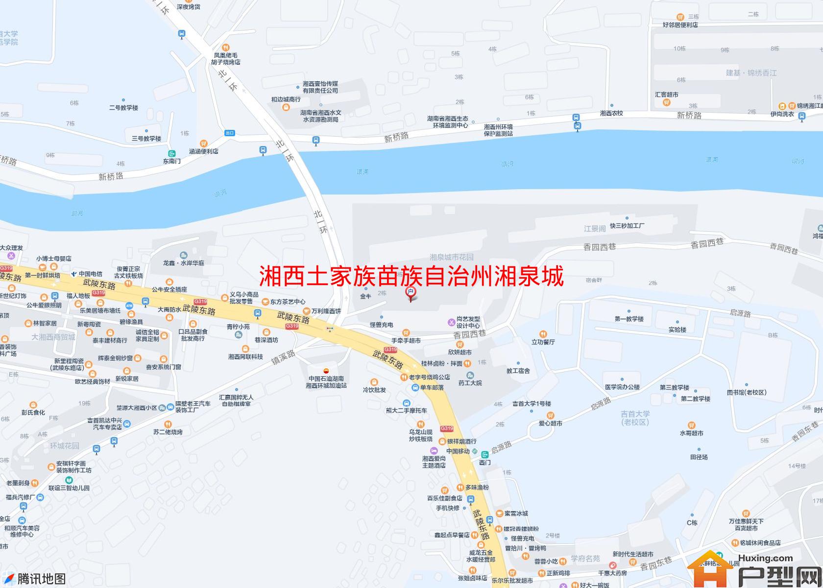 湘泉城市花园(香园路)小区 - 户型网