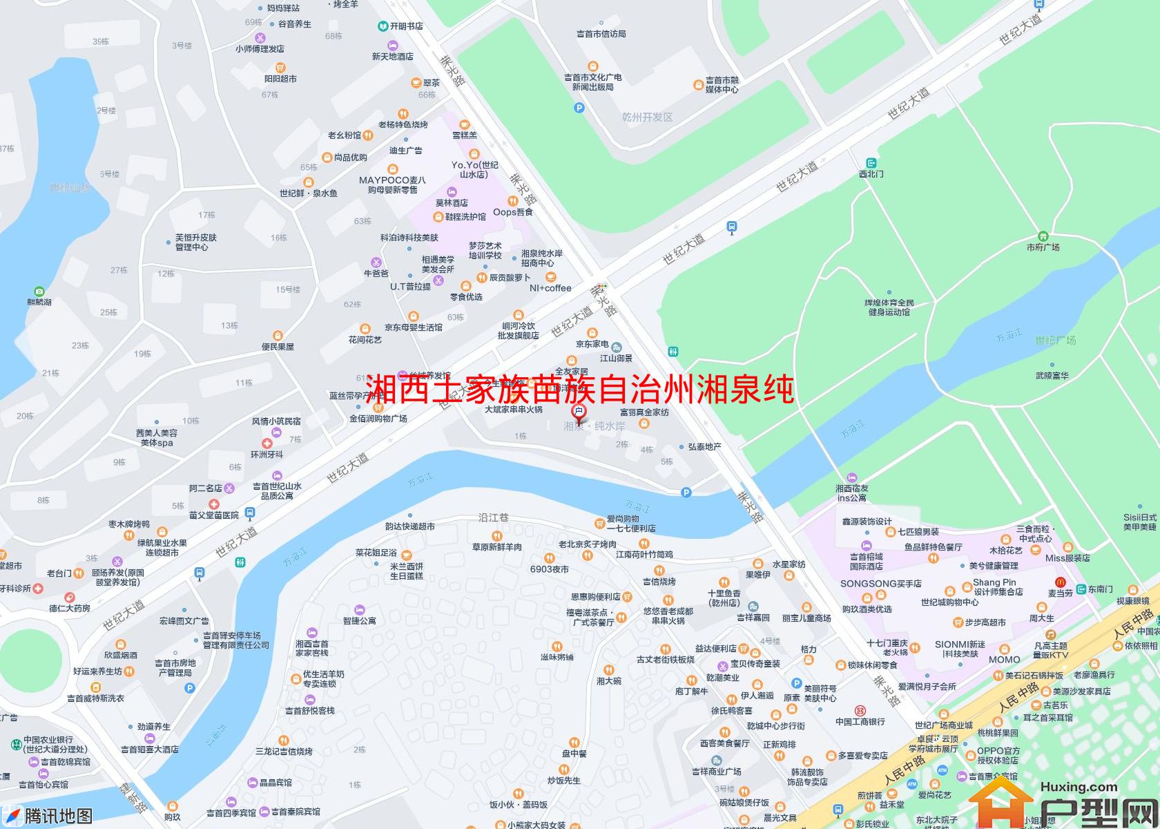 湘泉纯水岸(世纪大道)小区 - 户型网