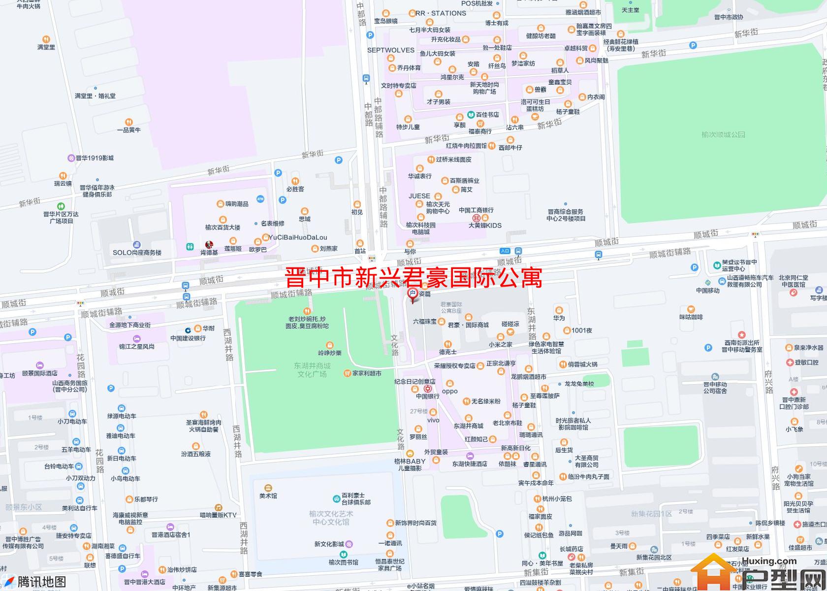 新兴君豪国际公寓小区 - 户型网