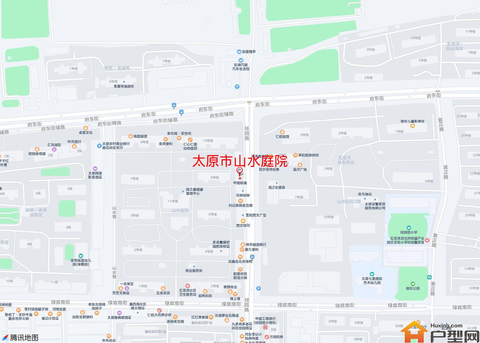 山水庭院小区 - 户型网
