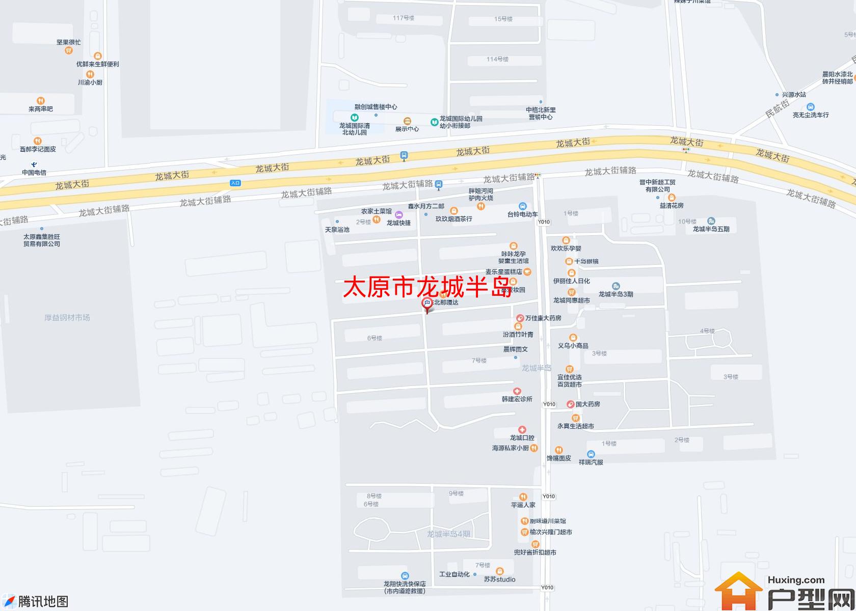 龙城半岛小区 - 户型网