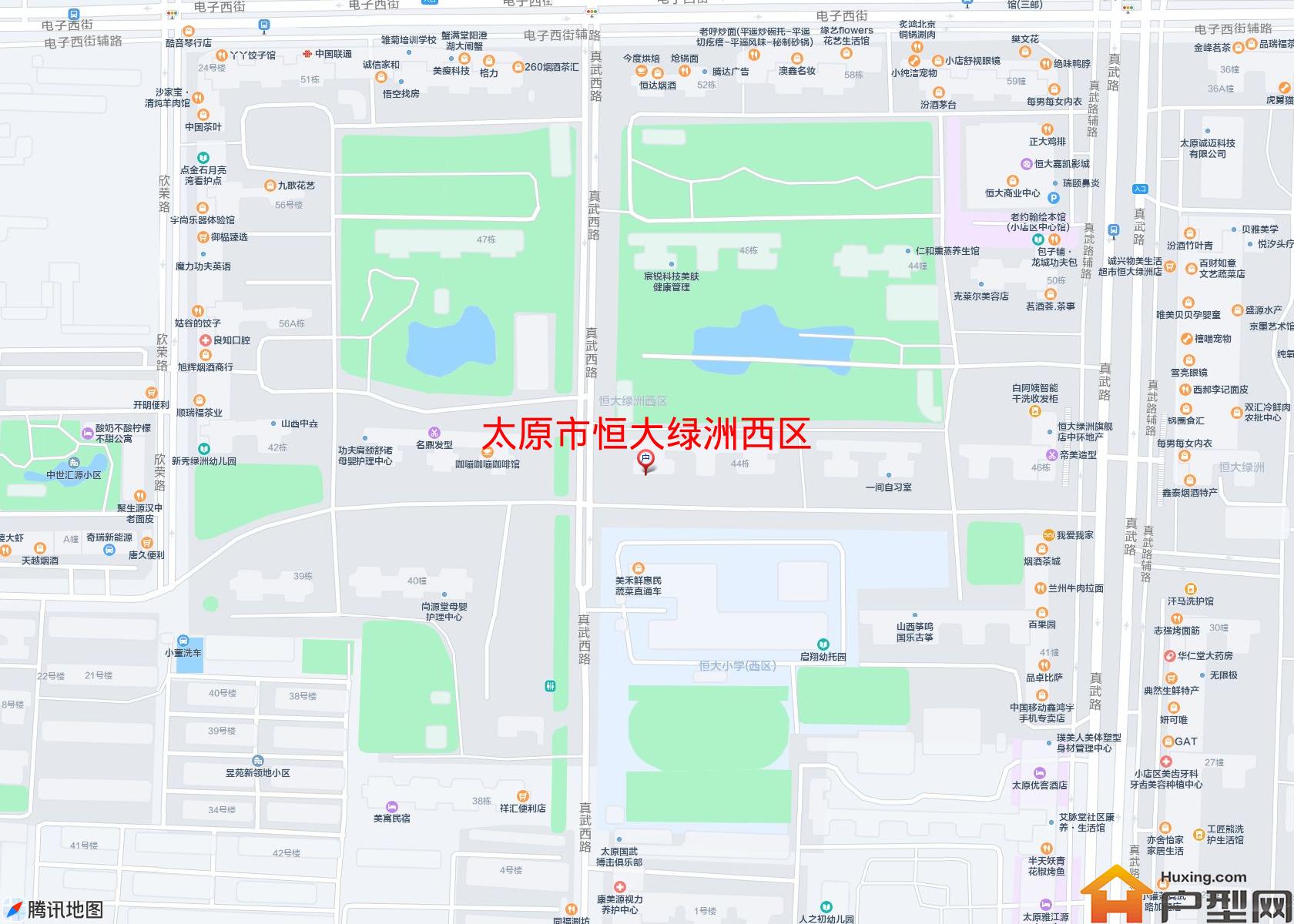 恒大绿洲西区小区 - 户型网