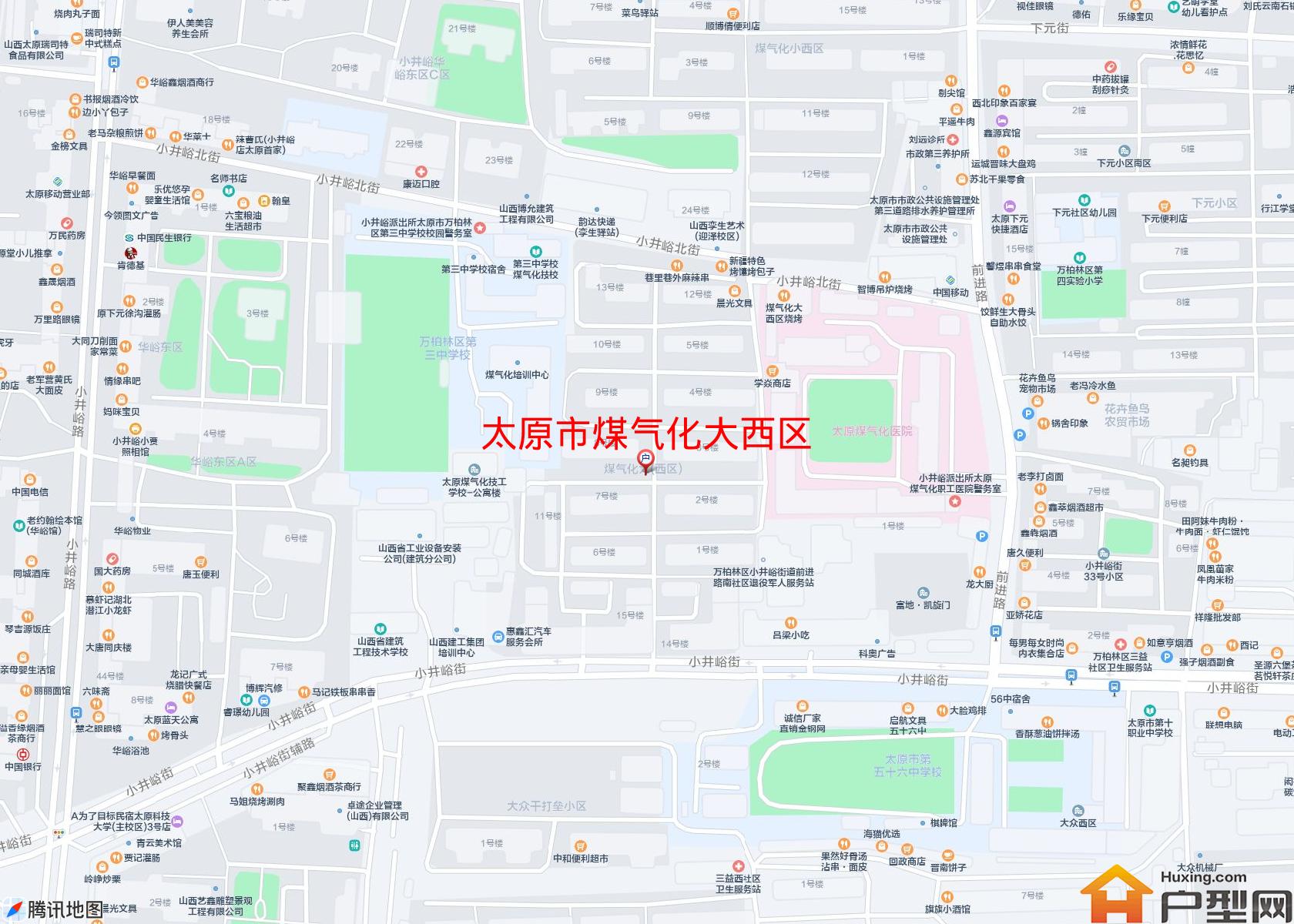 煤气化大西区小区 - 户型网