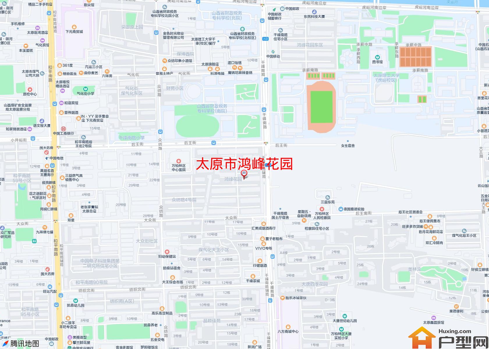 鸿峰花园小区 - 户型网